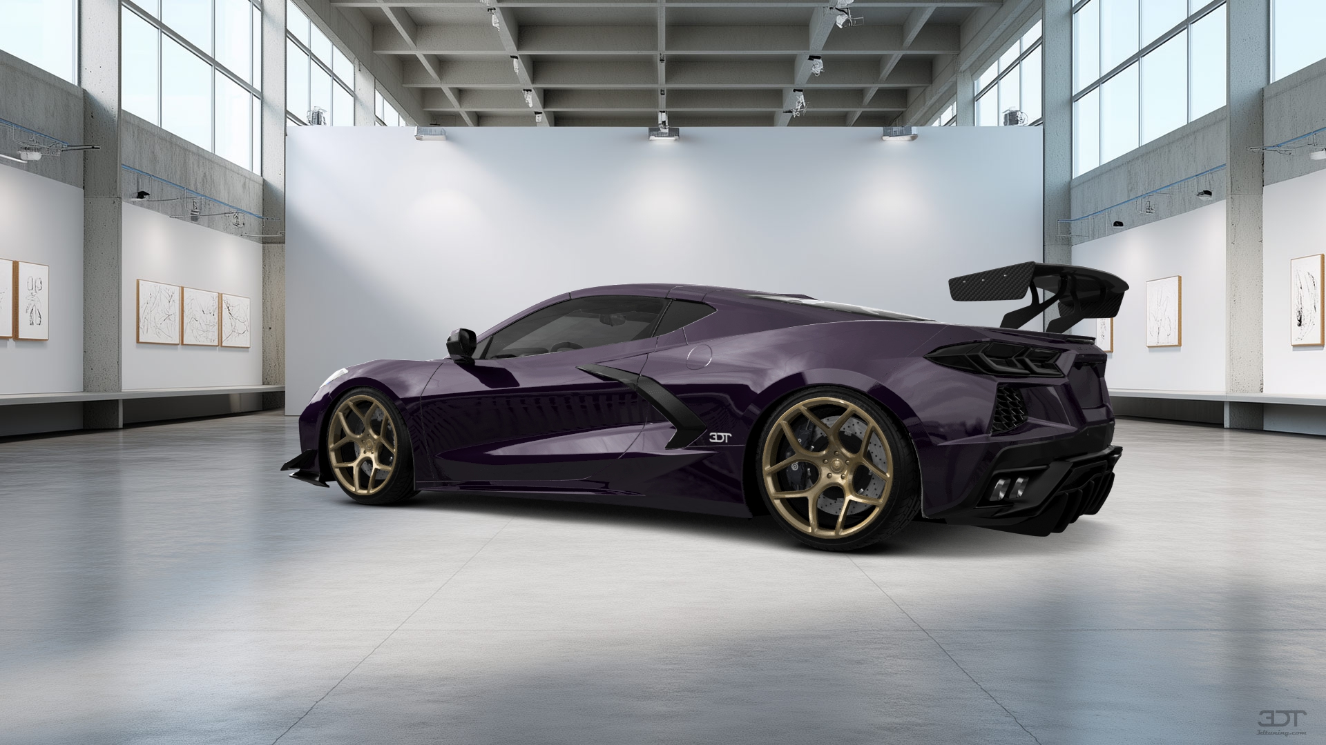 Chevrolet Corvette 2 door targa top 2020 tuning