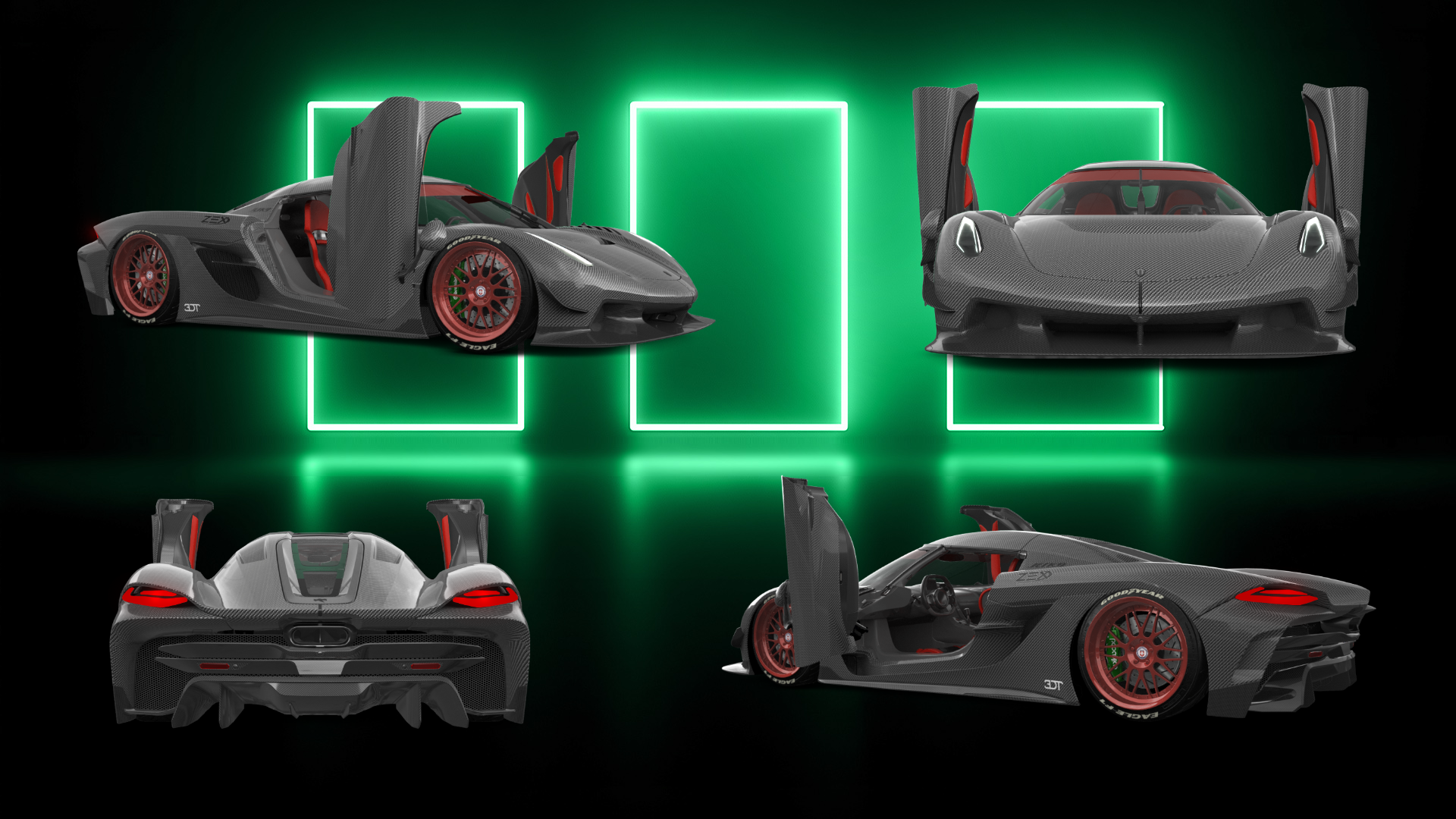 Koenigsegg Jesko 2 door targa top 2020 Images