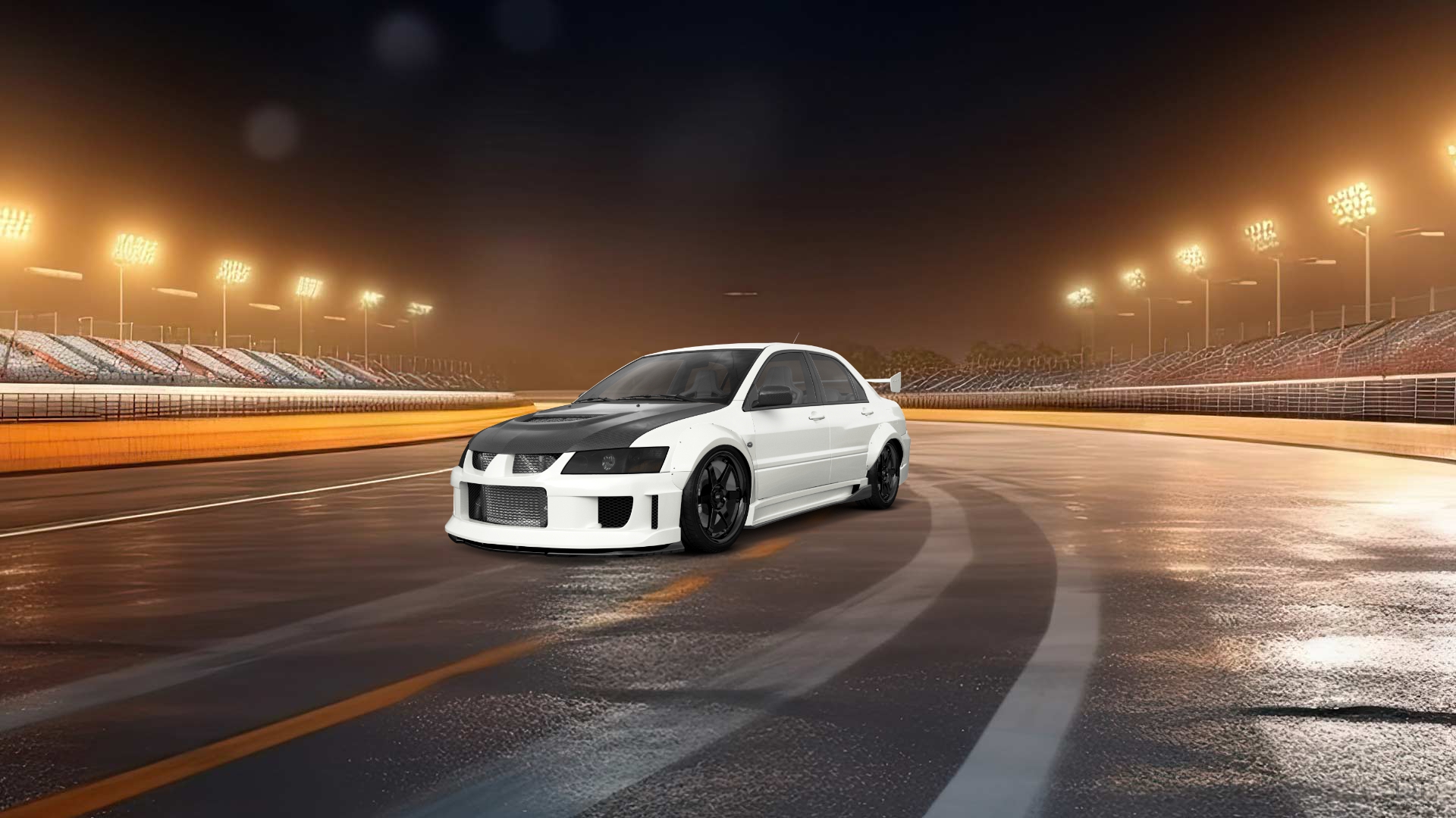 Mitsubishi Lancer Evo IX 4 Door Saloon 2005 tuning