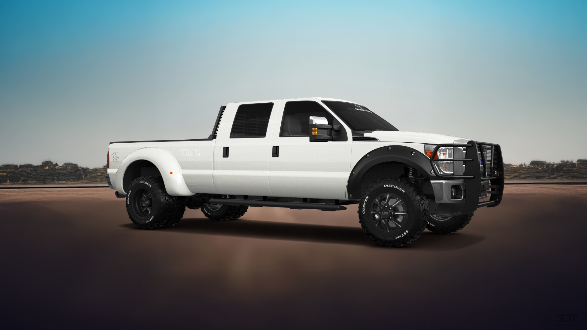 Ford F-350 DRW 4 Door pickup truck 2013 tuning
