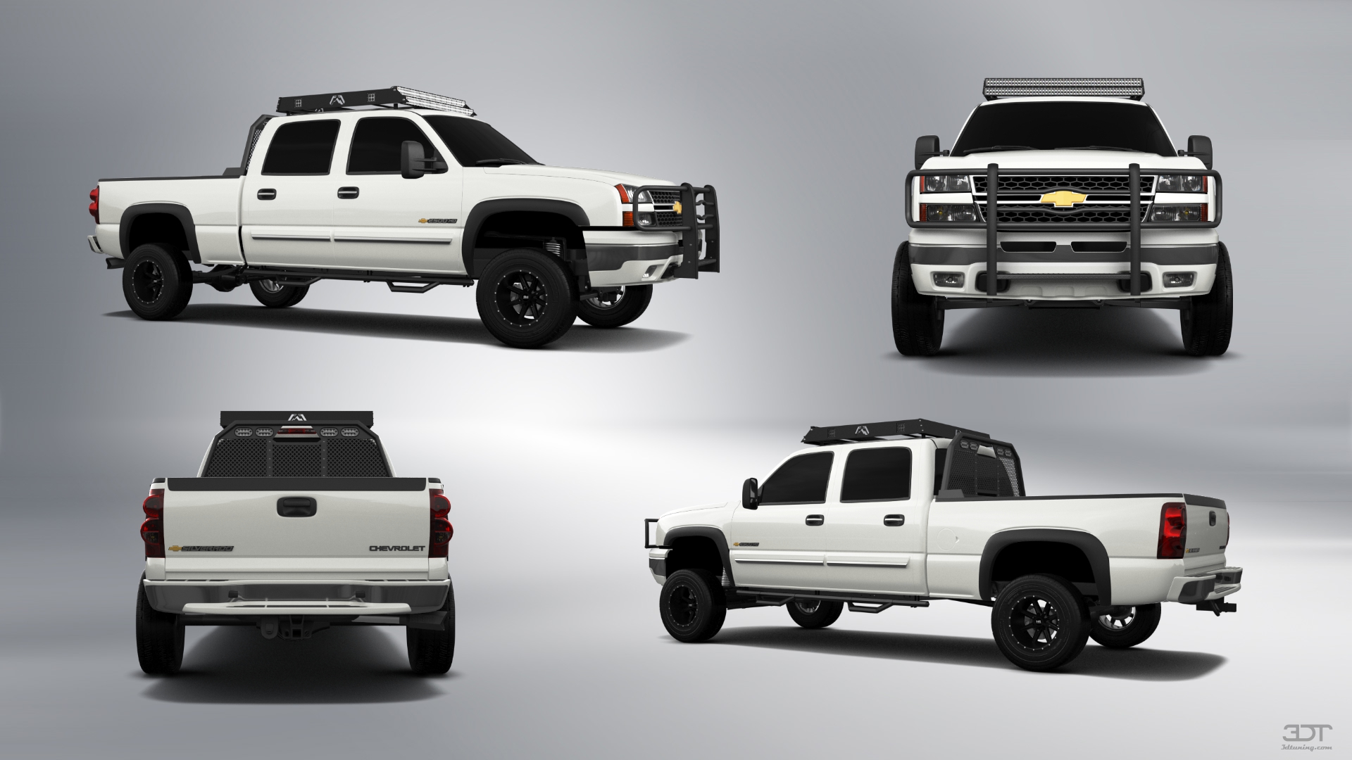 Chevrolet Silverado 2500 HD Long Box 4 Door pickup truck 2002 tuning