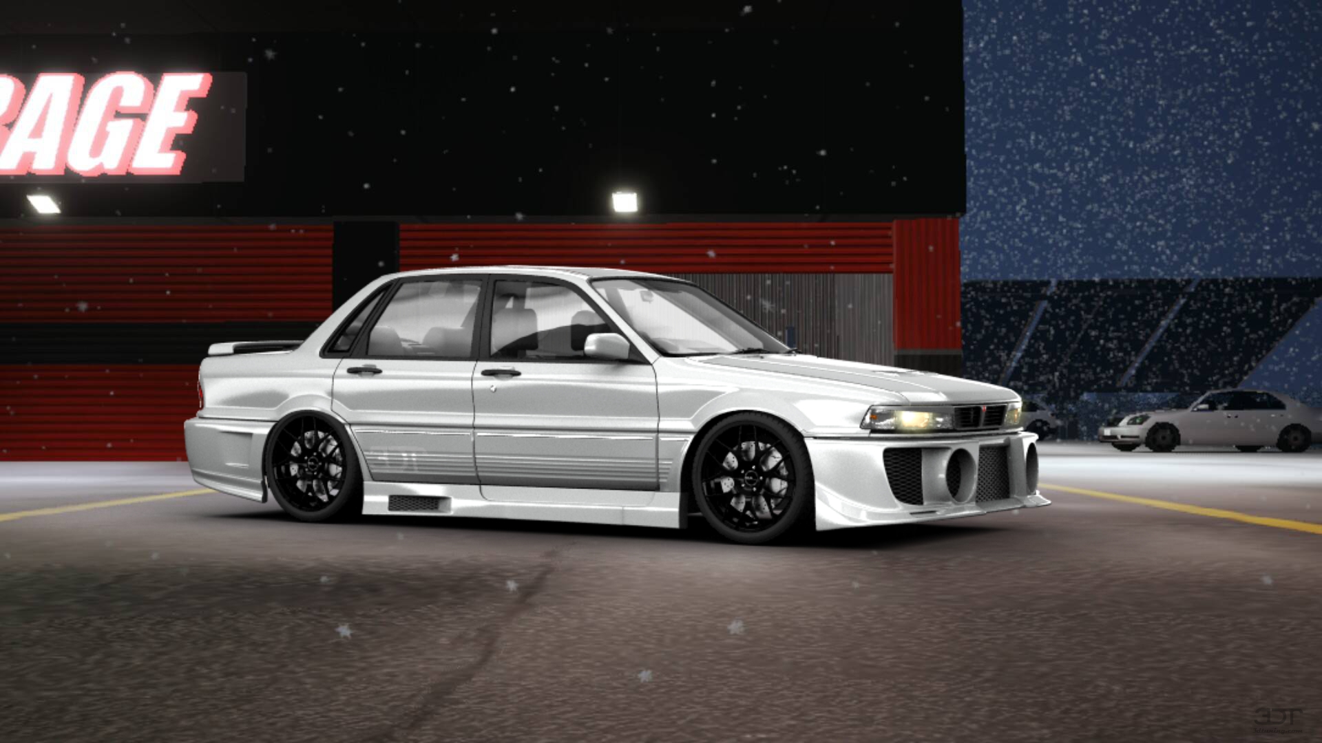 Mitsubishi Galant Sedan 1987 tuning