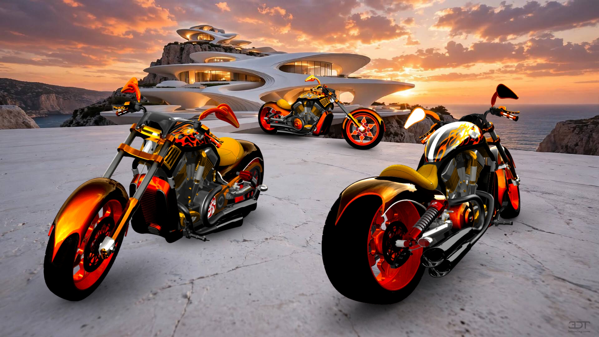 Harley-Davidson Custom Chopper Cruiser 2011 tuning