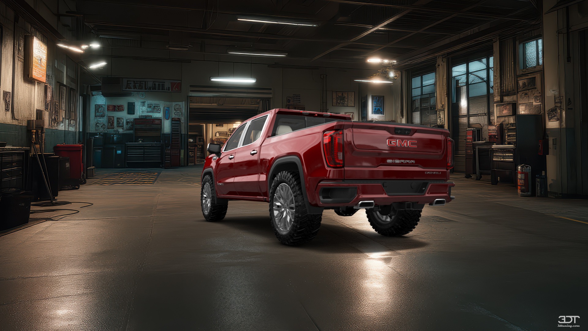 GMC Sierra 1500 Crew Cab 5.8 ft box 4 Door pickup truck 2023 tuning