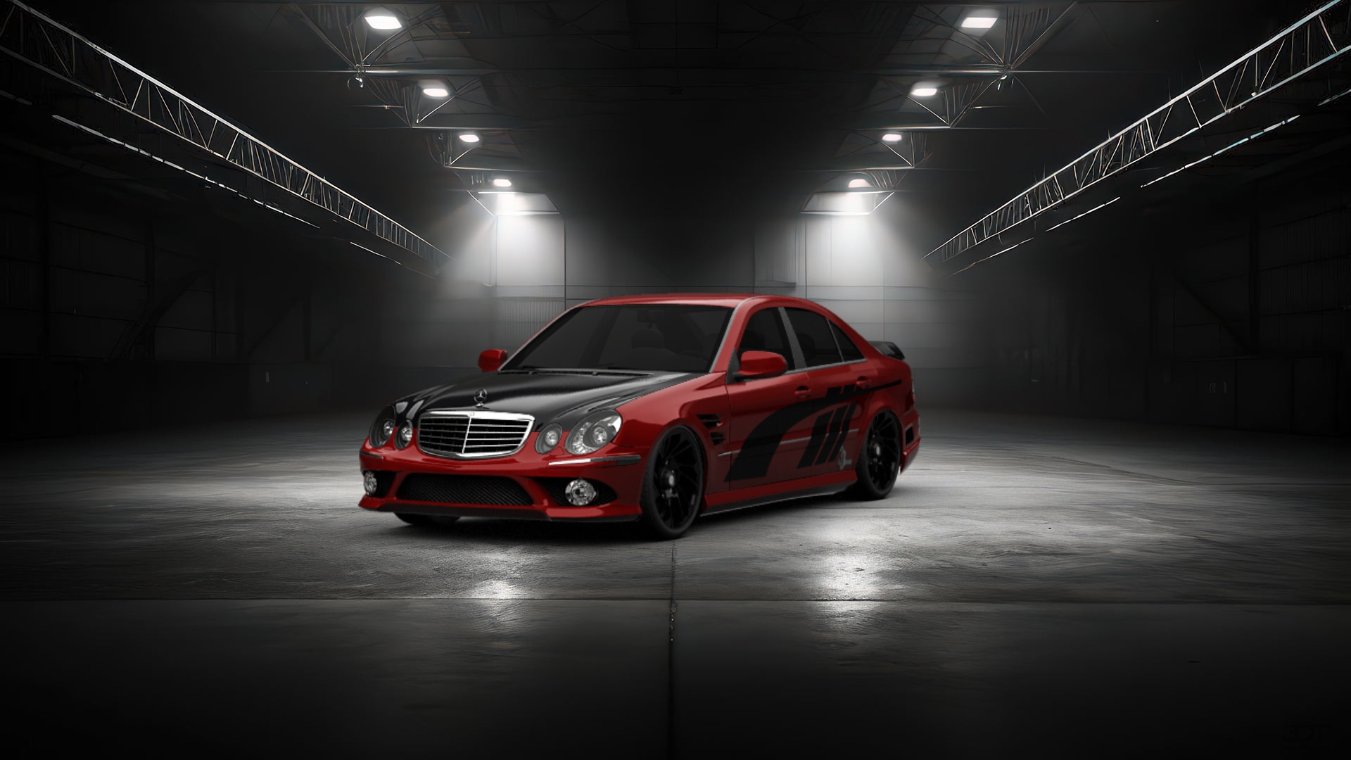 Mercedes E class Sedan 2003 tuning