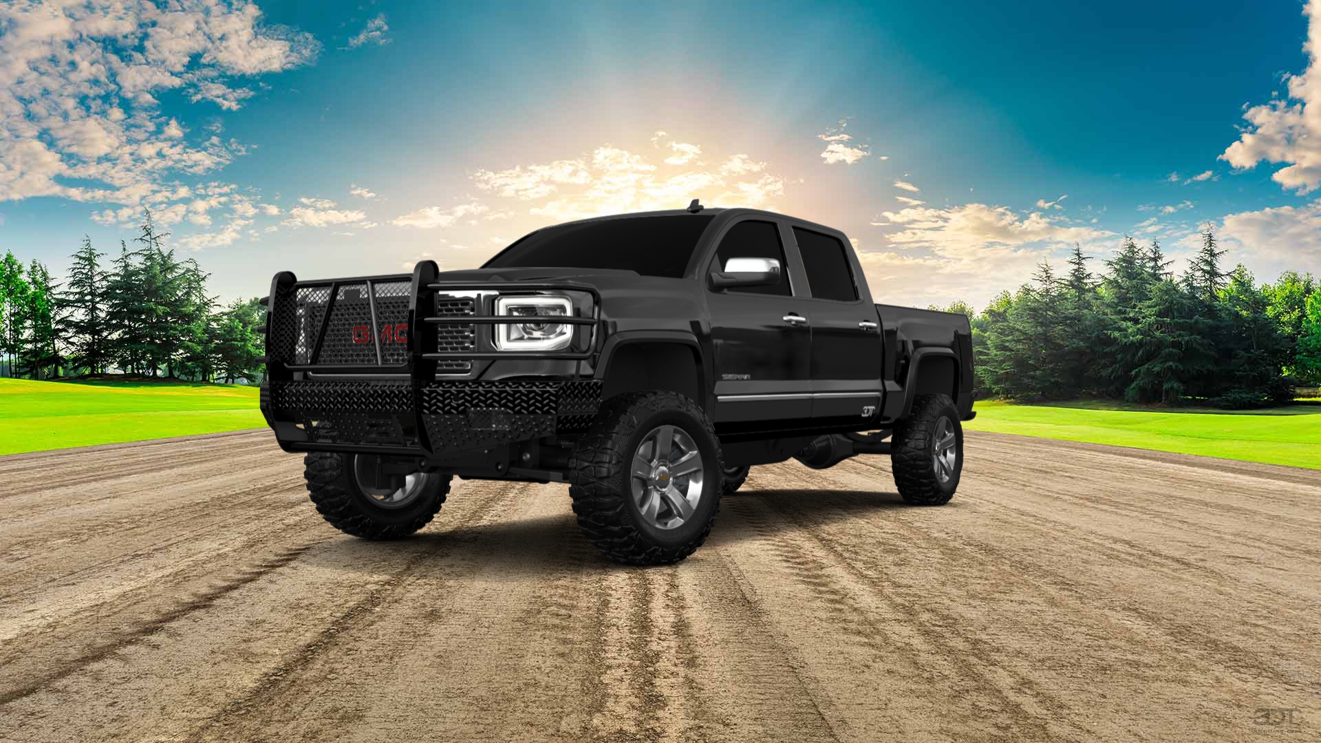 GMC Sierra 4 Door pickup truck 2014