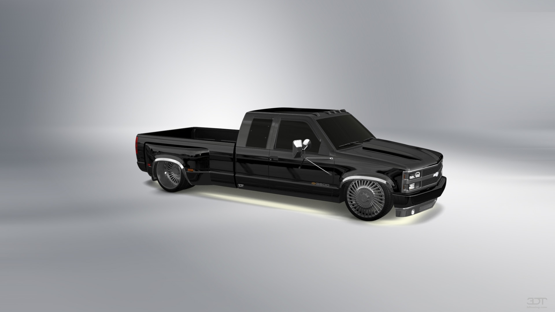 Chevrolet K3500 Extended Cab Pickup Truck 1988