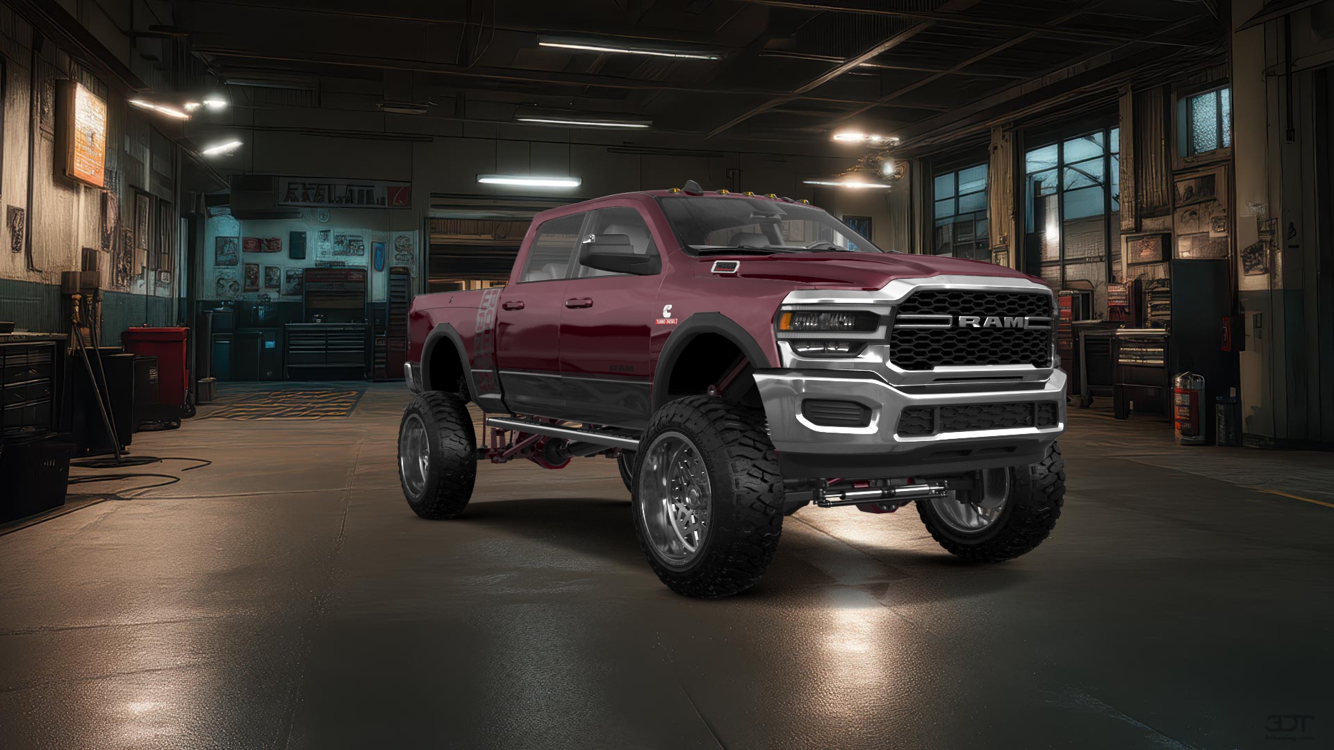 Dodge Ram 2500 4 Door pickup truck 2020 tuning