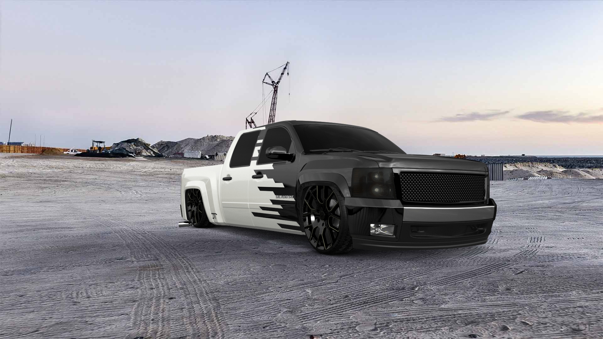 Chevrolet Silverado 1500 Crew Cab 4 Door pickup truck 2007 tuning