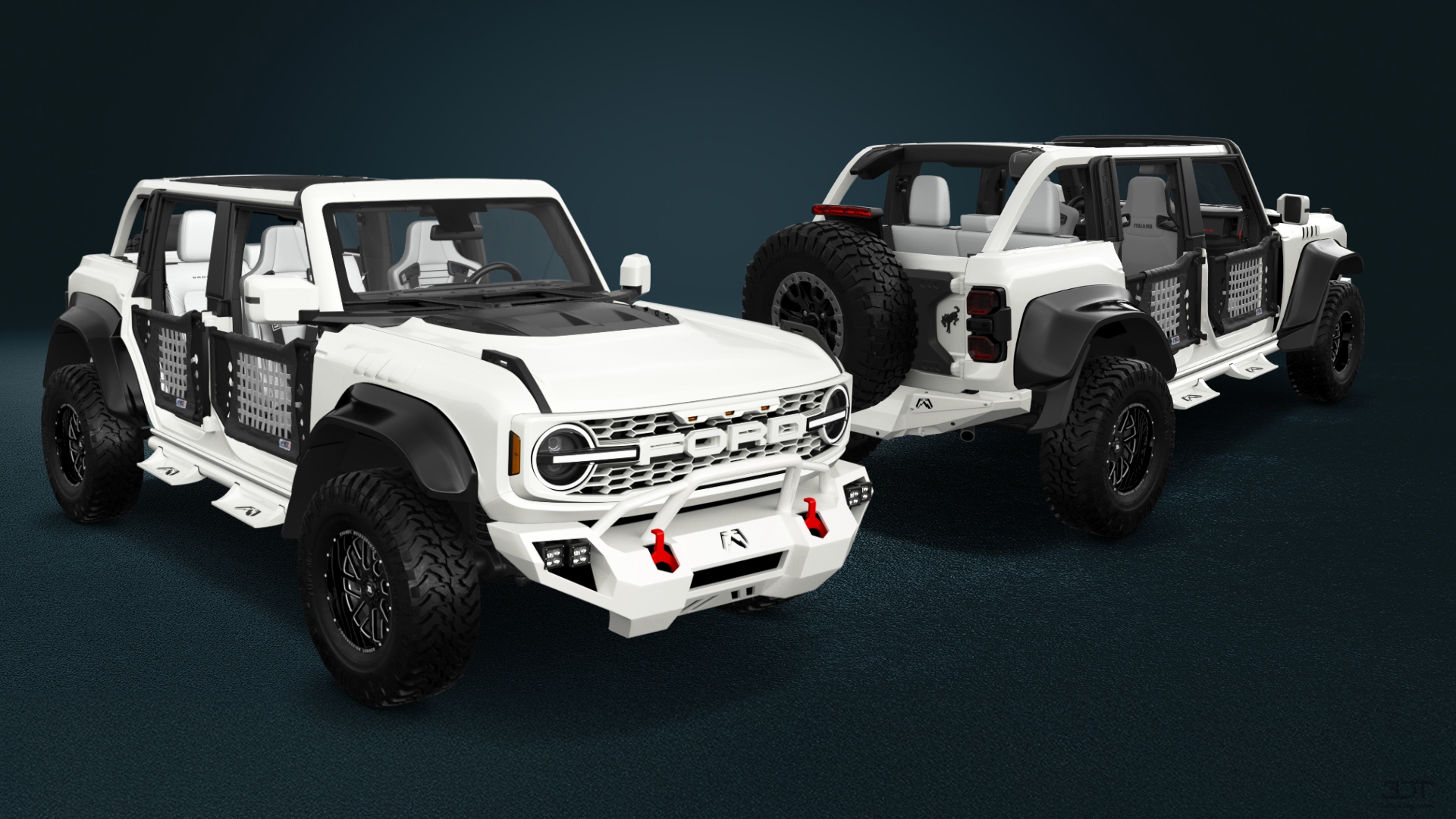 Ford Bronco Raptor 4 Door pickup truck 2022