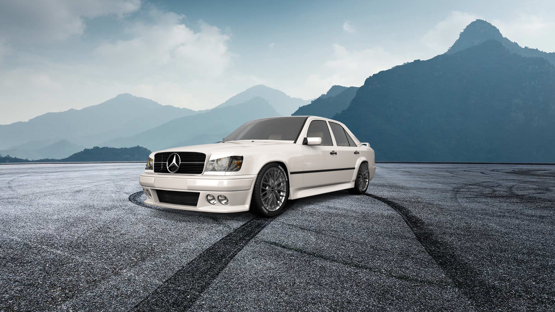 Mercedes E-Class Sedan 1984 tuning