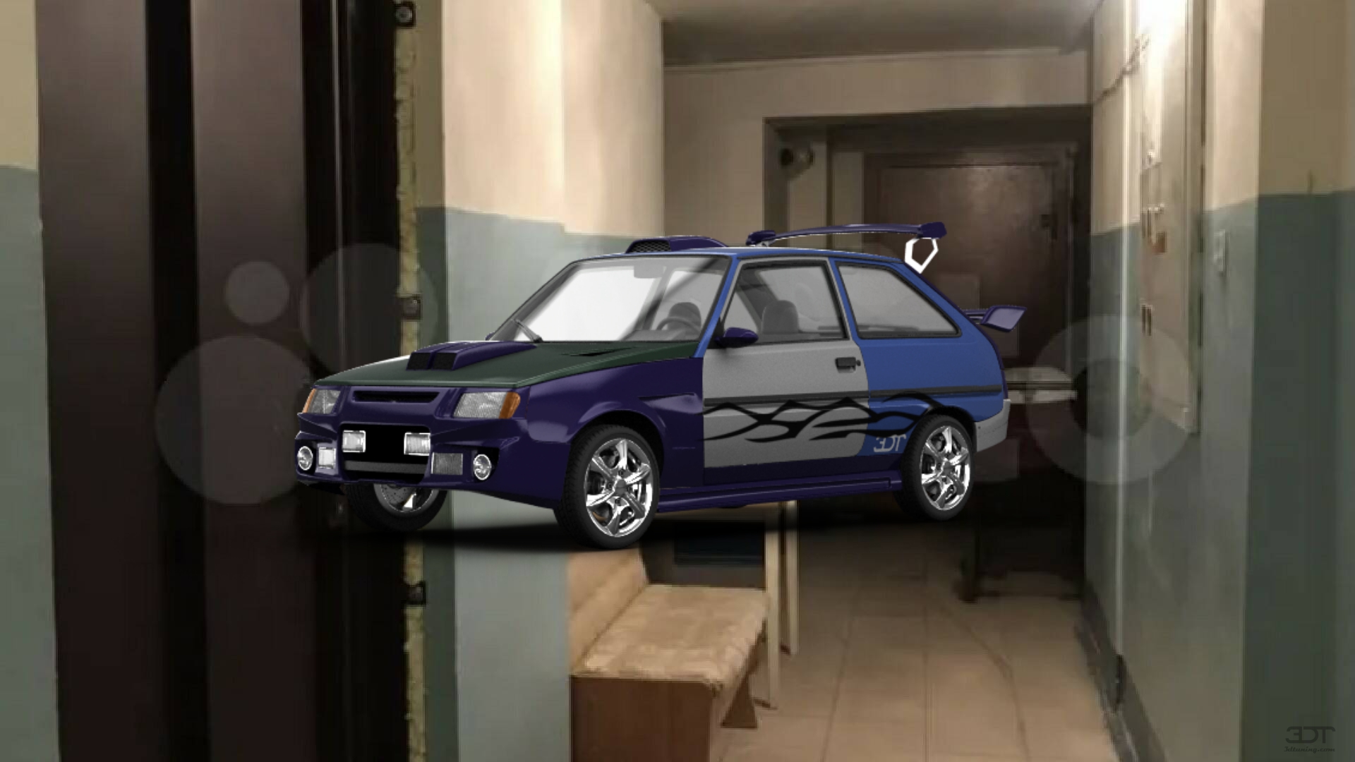 ZAZ 1102 Tavria 3 Door Hatchback 1990 tuning