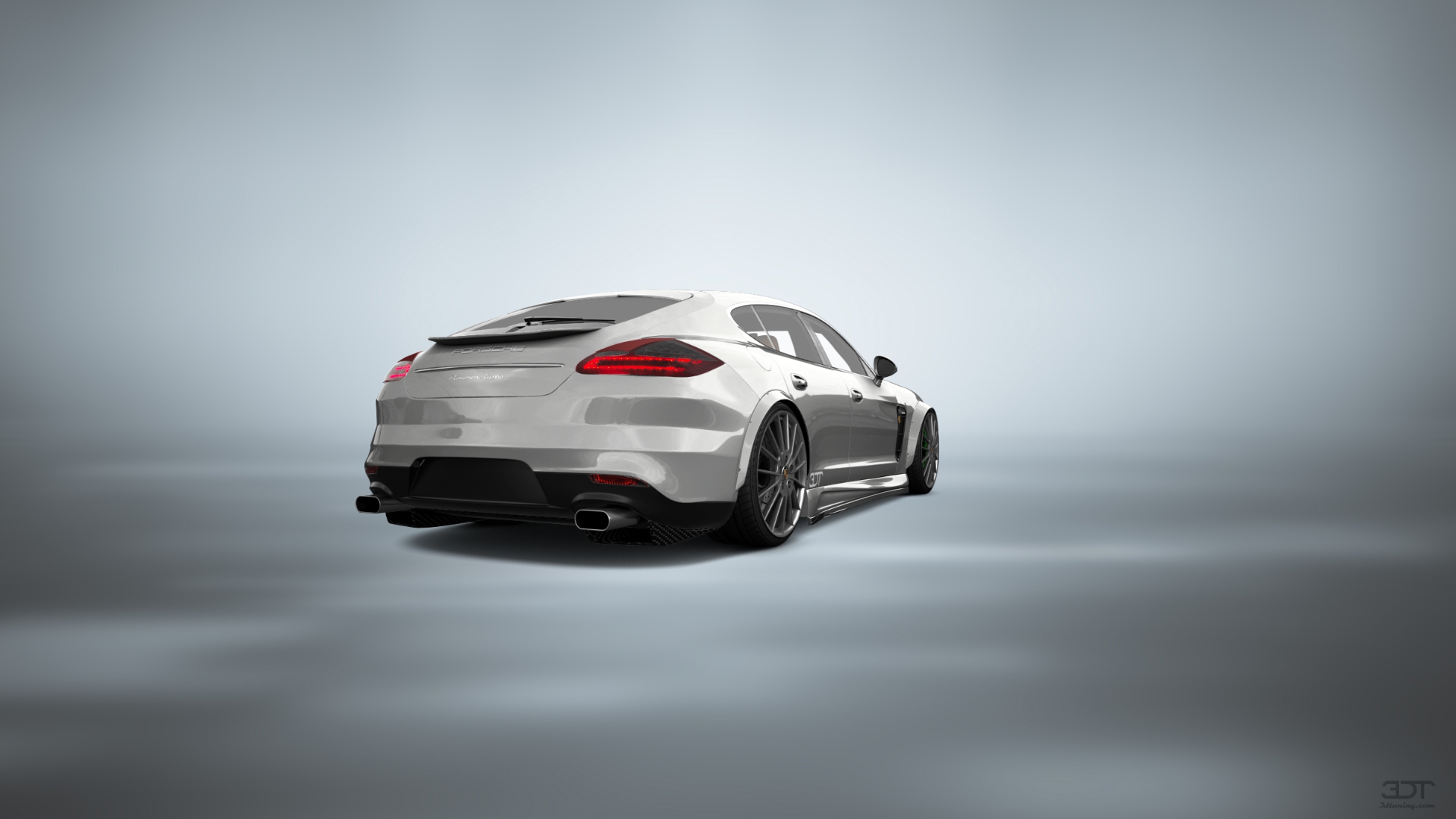 Porsche Panamera 4 door fastback saloon 2011