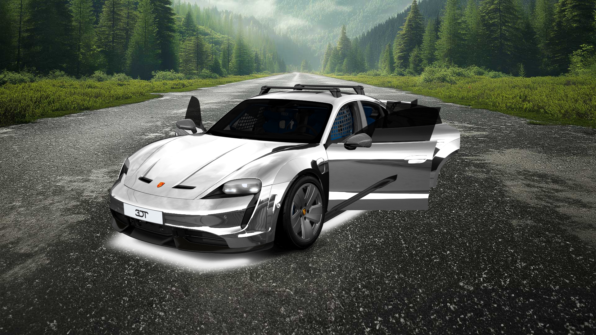 Porsche Taycan 4 Door Saloon 2019 tuning
