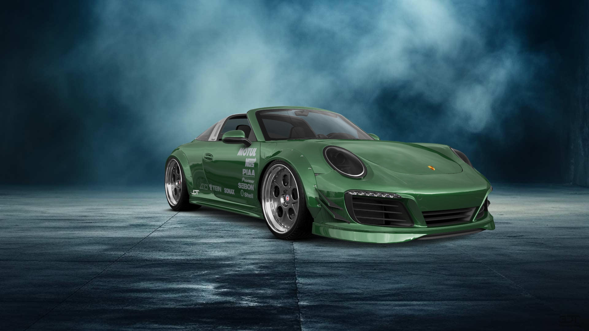 Porsche 911 Carrera Targa top 2014 tuning