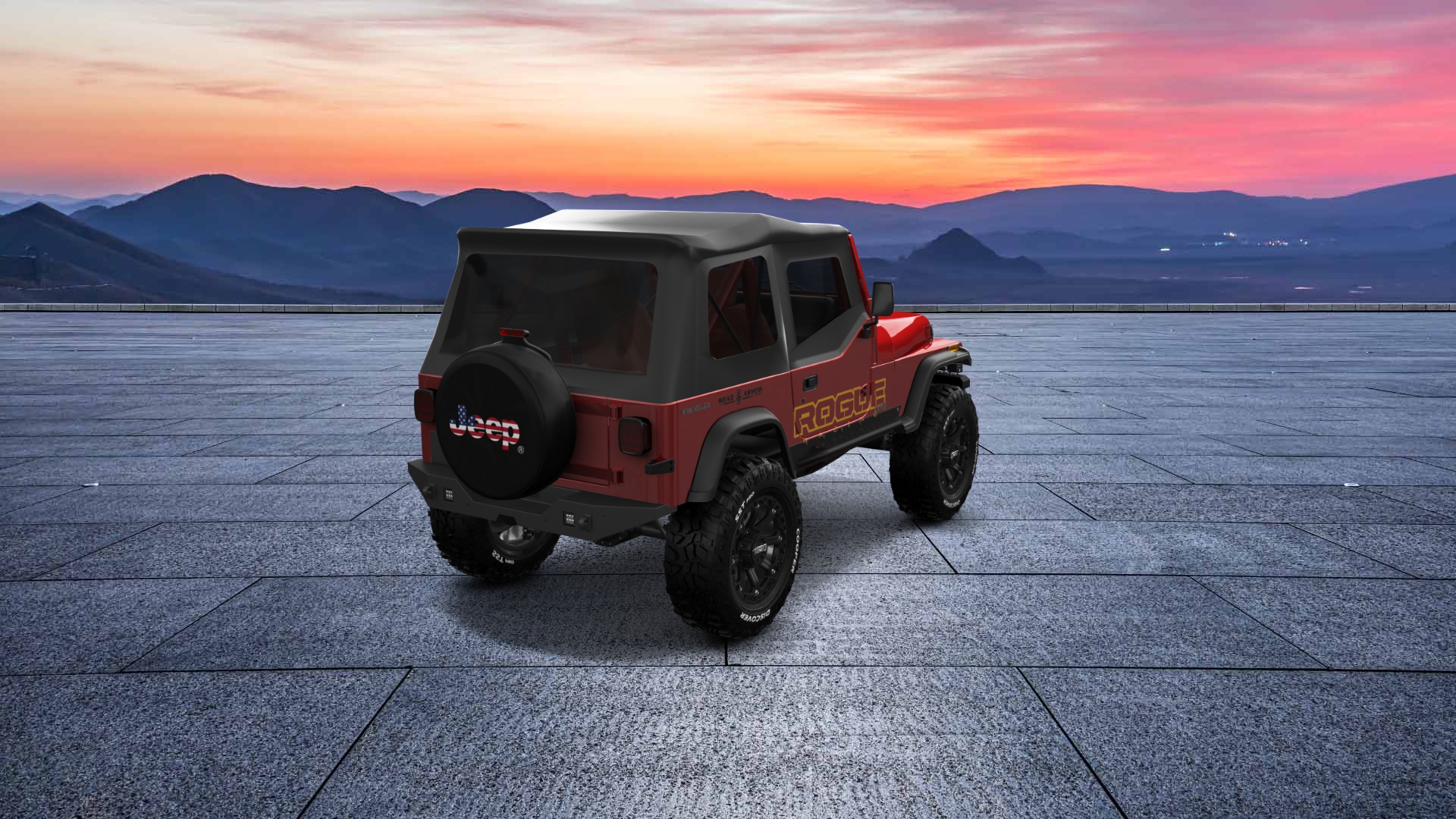 Jeep Wrangler YJ 2 Door SUV 1990