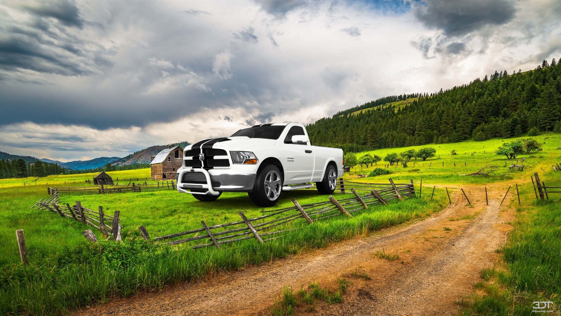 Dodge Ram 1500 6.4' box Regular Cab 2 Door pickup truck 2009 Images
