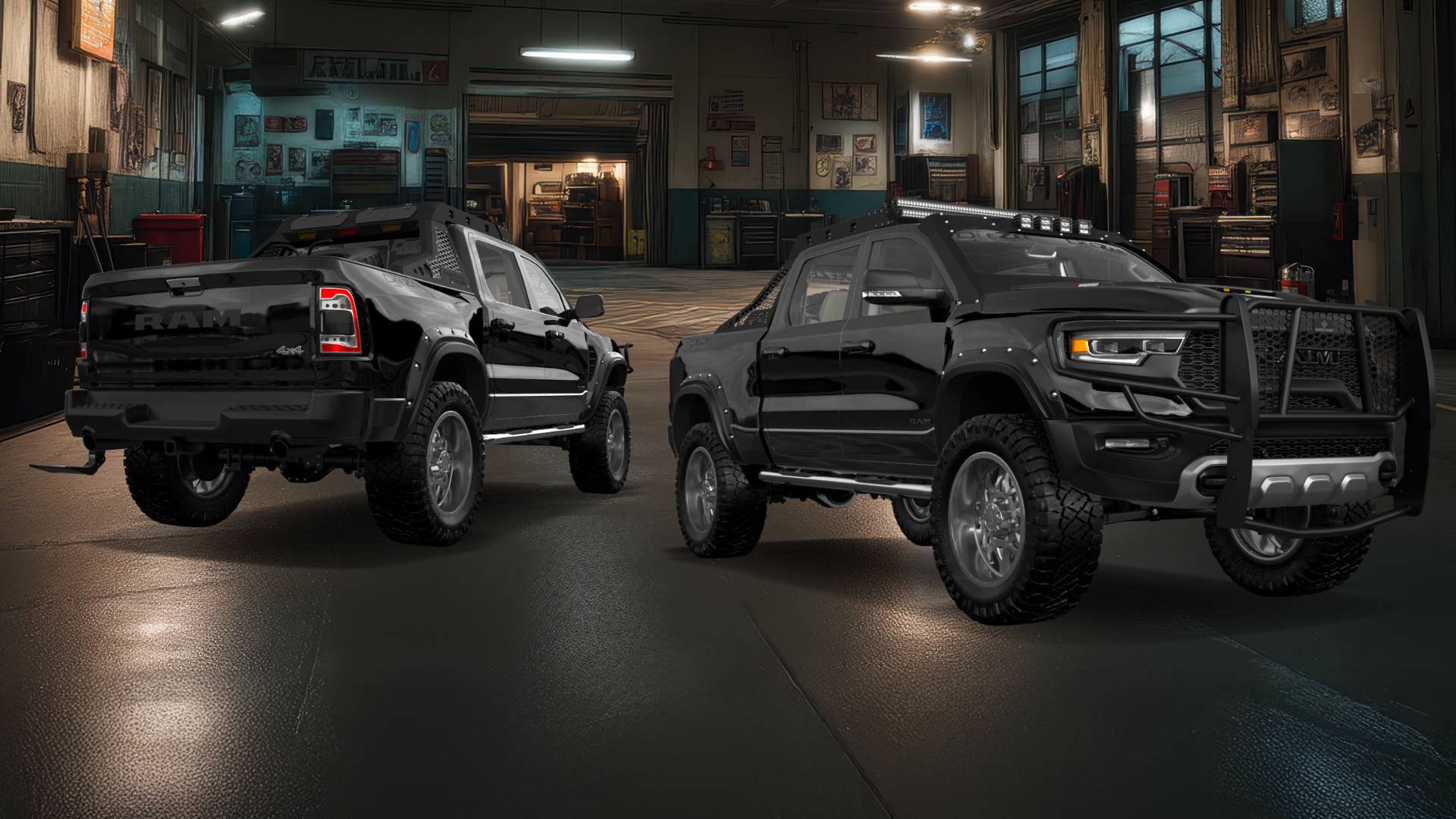 Dodge Ram 1500 TRX 4 Door pickup truck 2021 Images