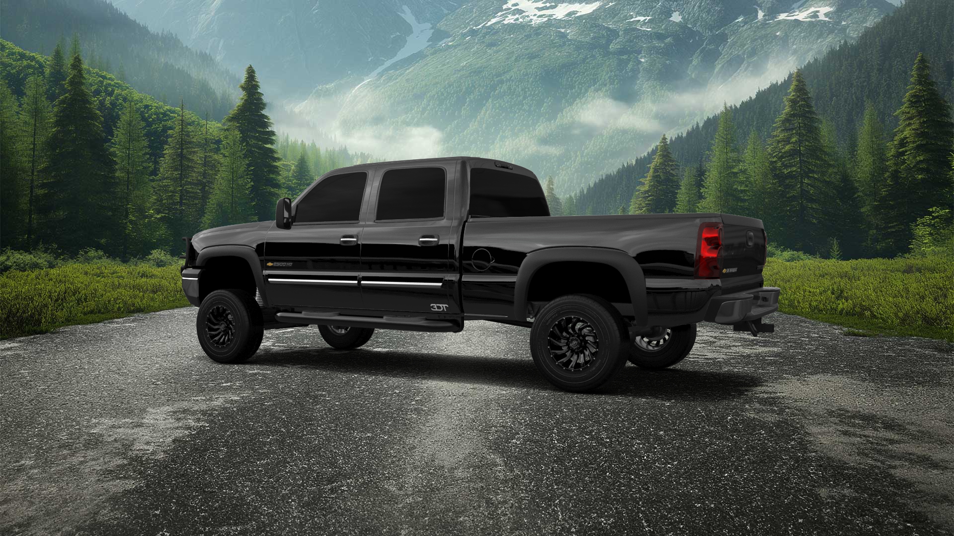 Chevrolet Silverado 2500 HD Long Box 4 Door pickup truck 2002 tuning