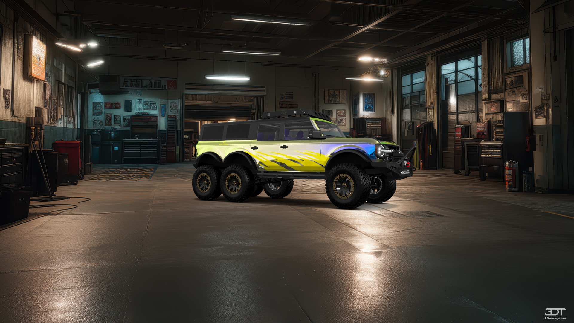 Ford Bronco 6X6 4 Door pickup truck 2021 tuning