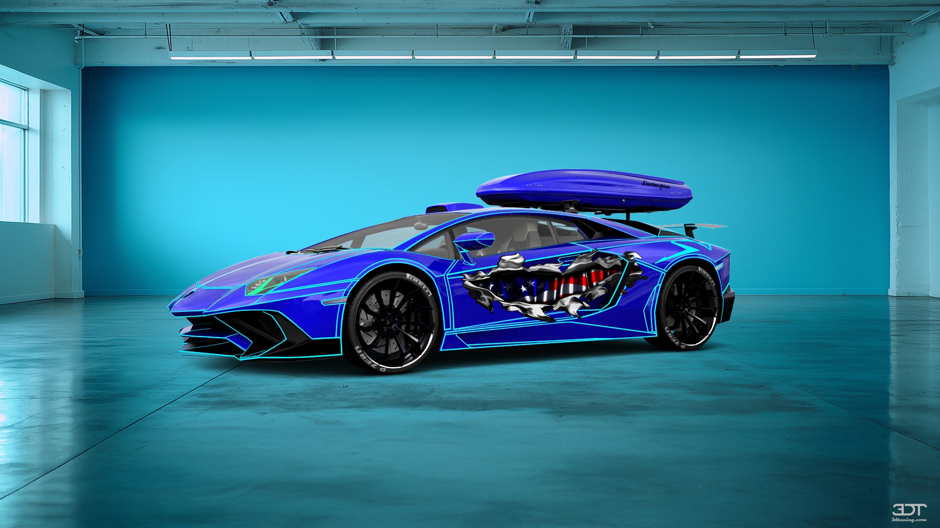 Lamborghini Aventador 2 Door Coupe 2012 tuning