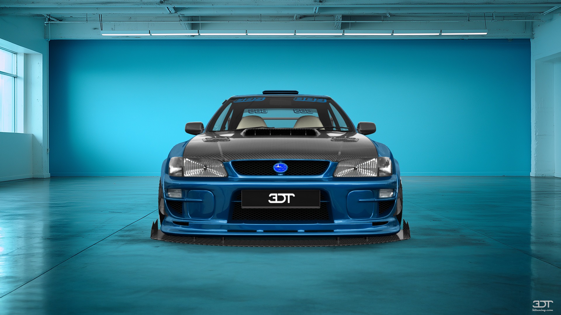 Subaru Impreza WRX STI 22B 2 Door Coupe 2000 tuning