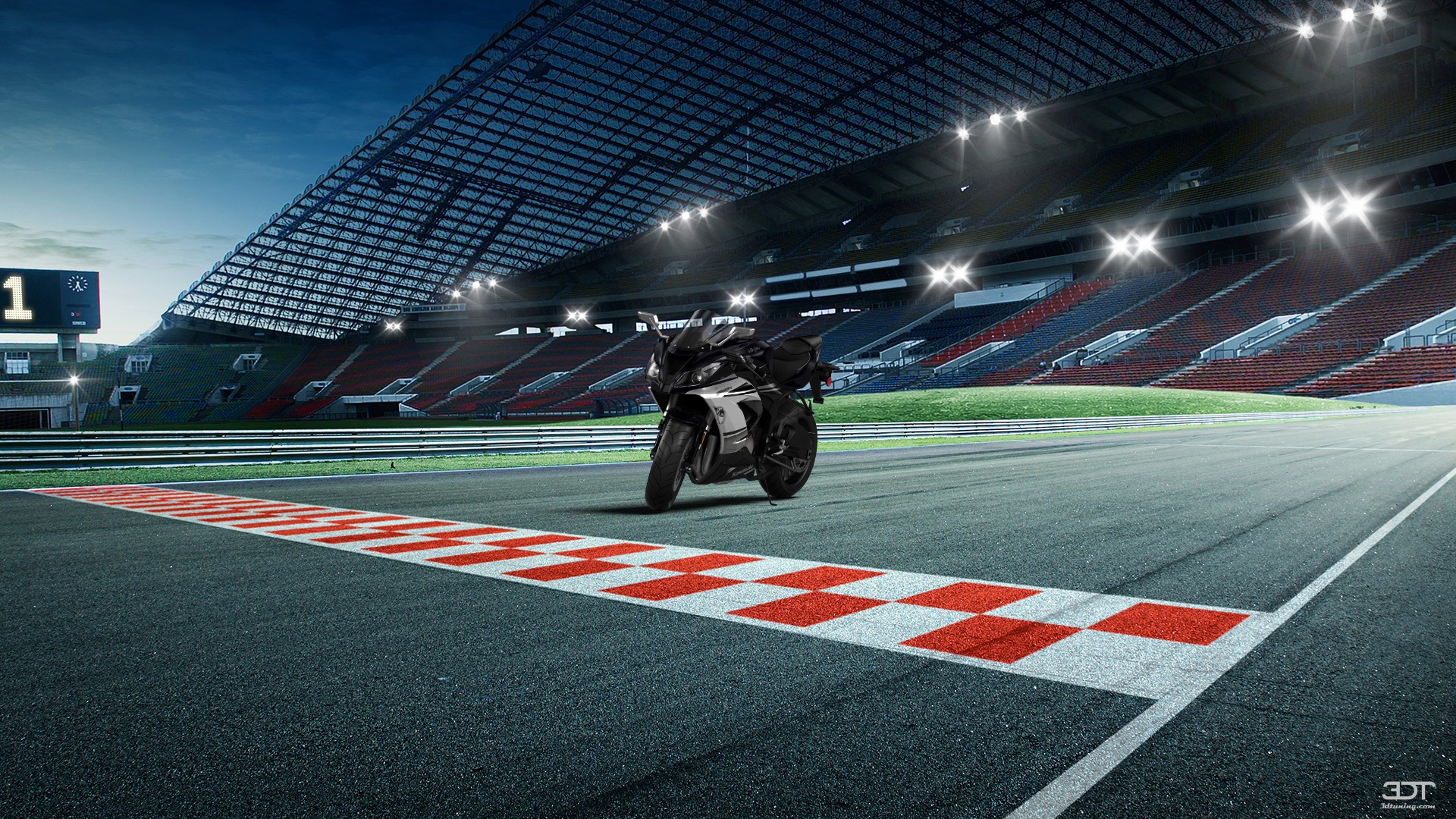 Kawasaki Ninja ZX 6R Sport Bike 2015 tuning
