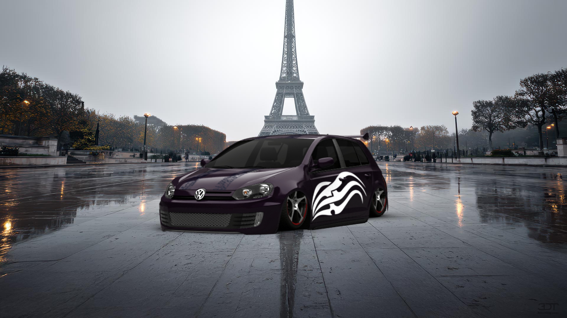 Volkswagen Golf 6 5 Door Hatchback 2011 tuning