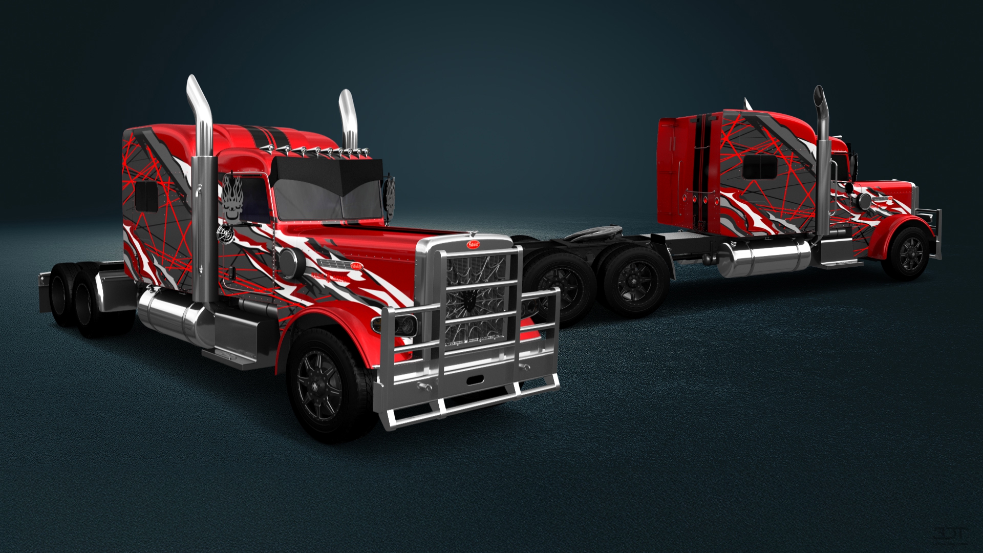 Peterbilt 389 Sleeper Cab Truck 2016 tuning
