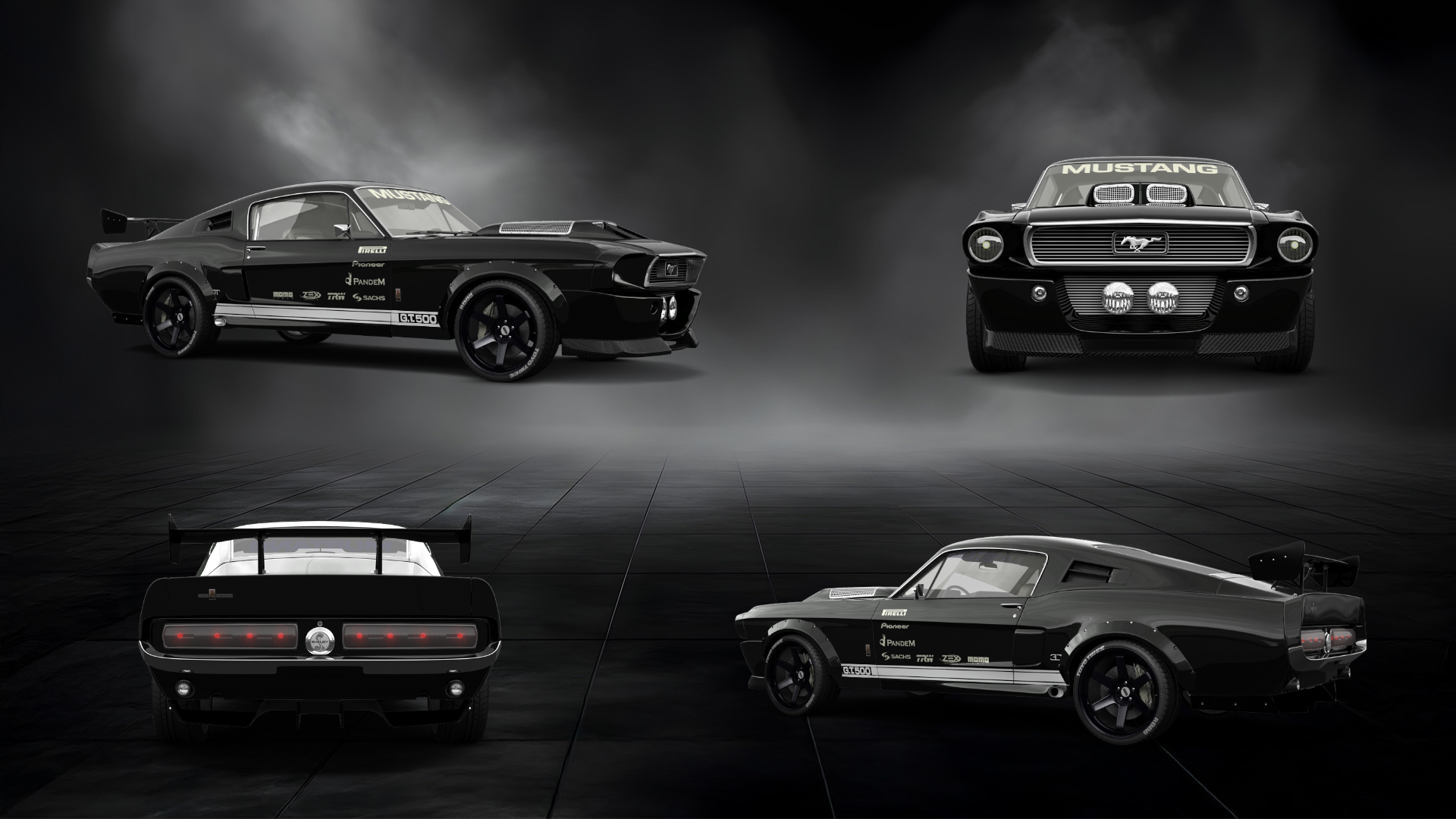 Mustang GT500 2 Door Coupe 1968