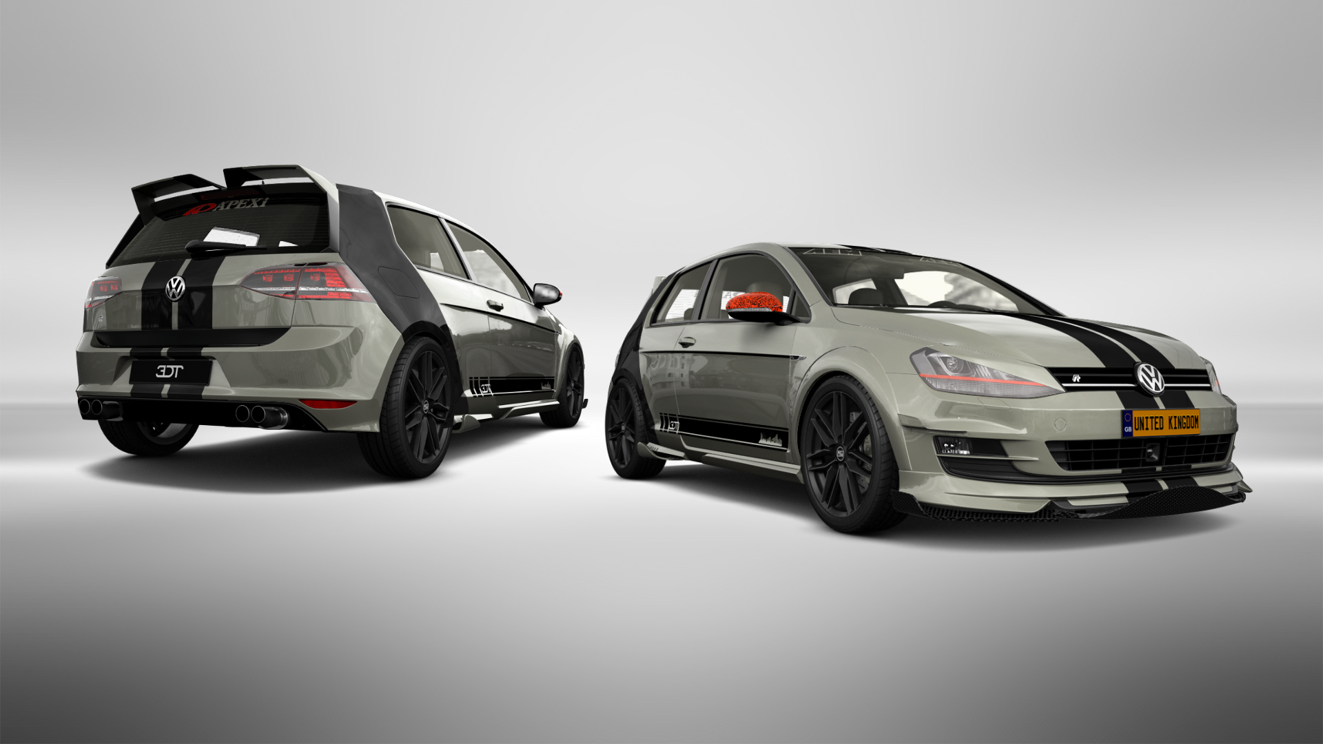 Volkswagen Golf 7 3 Door Hatchback 2013 tuning