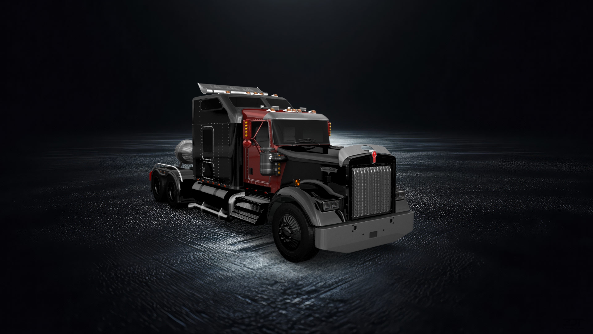 Kenworth W900 Sleeper Cab Truck 2015