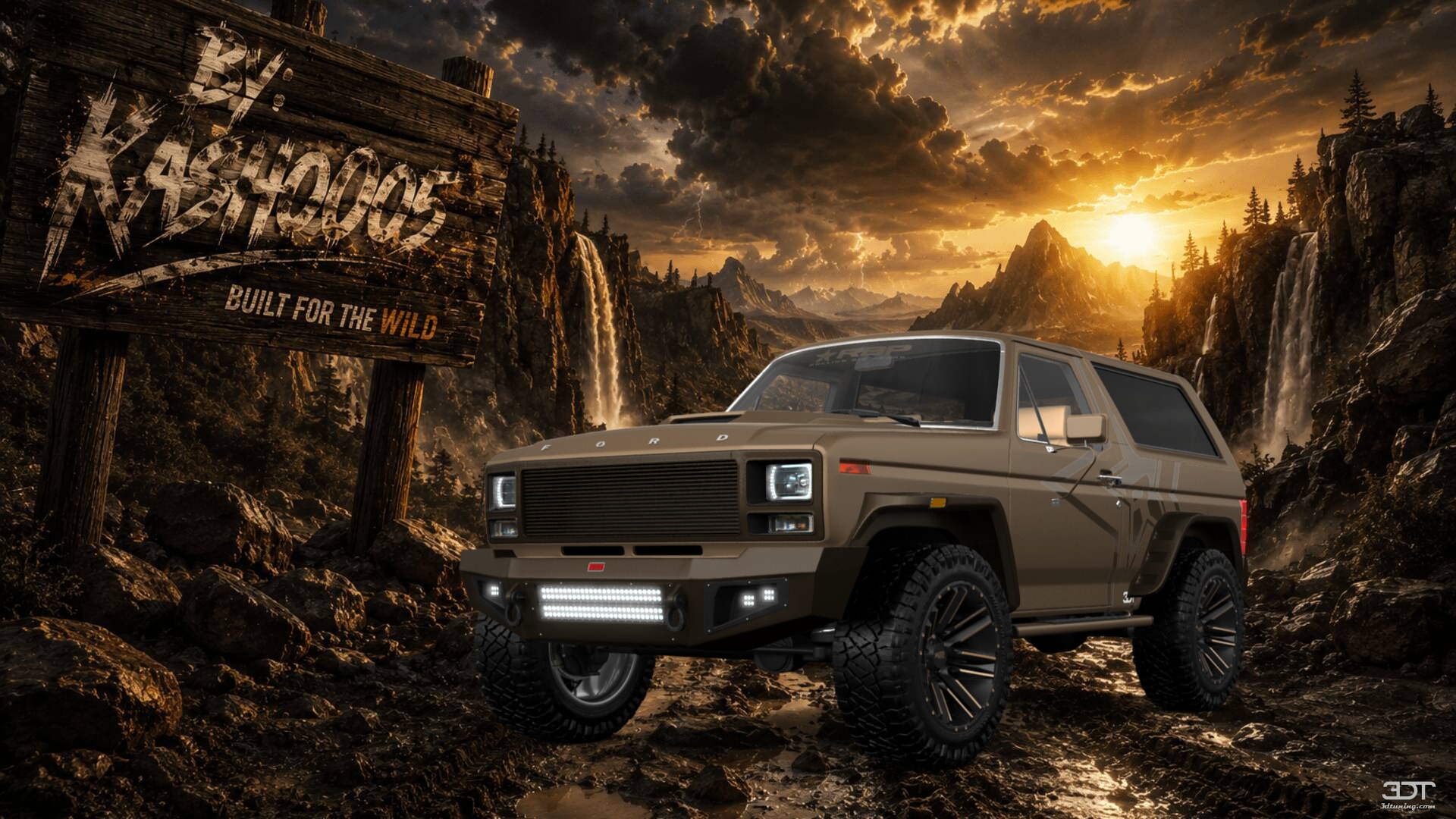 Tuning Ford Bronco 3 Door SUV 1980