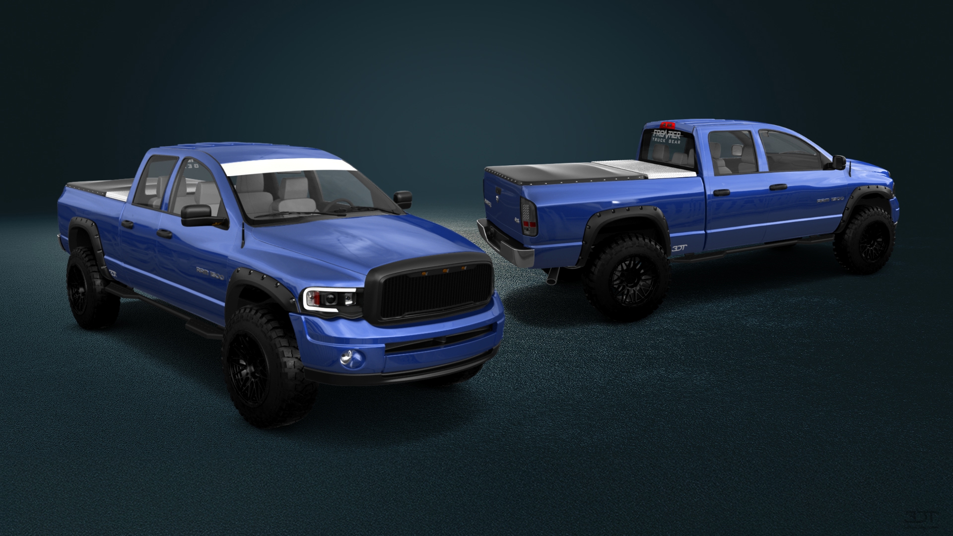Dodge Ram 1500 6.4 ft box 4 Door pickup truck 2002 tuning
