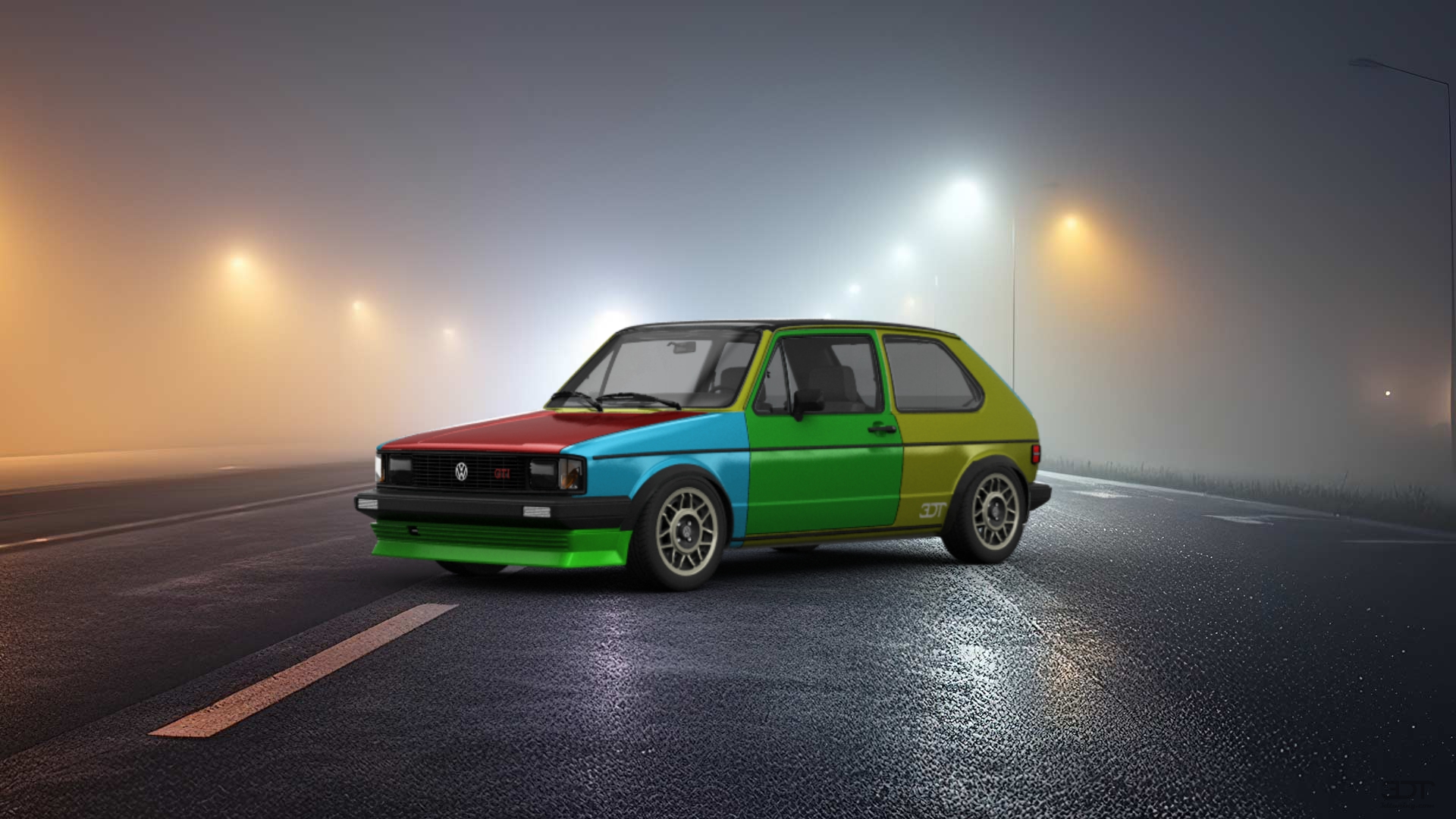 Volkswagen Rabbit GTI Mk1 3 Door Hatchback 1984