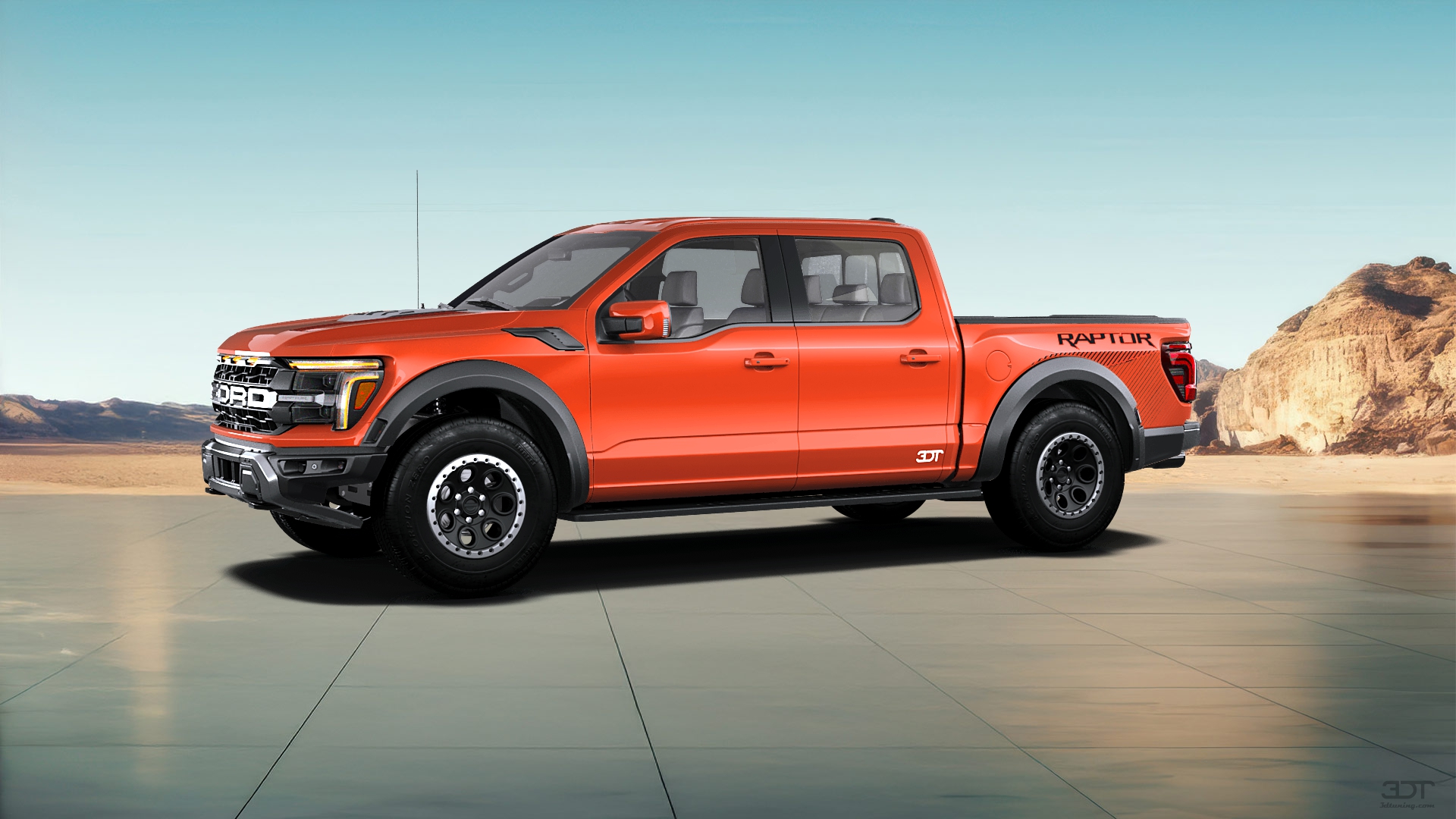 Ford F-150 Raptor 4 Door pickup truck 2024 tuning
