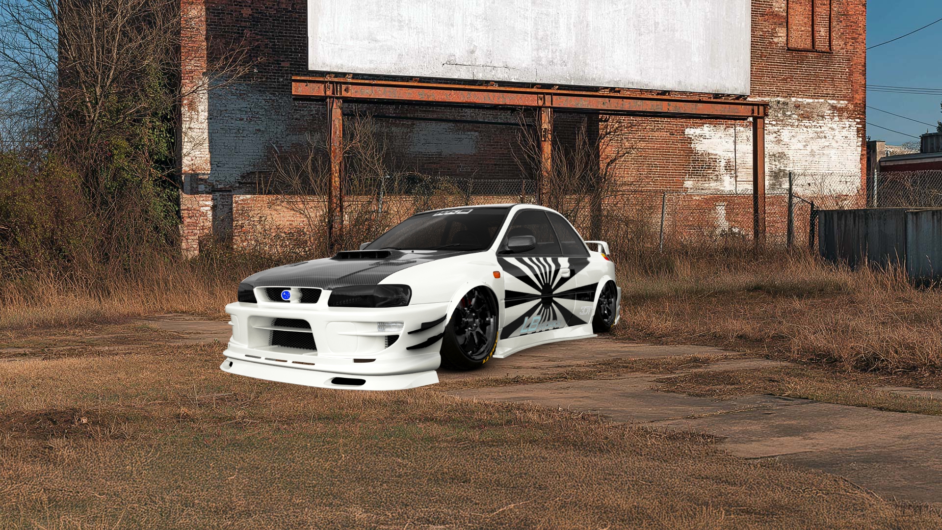 Subaru Impreza WRX STI 22B 2 Door Coupe 2000 tuning