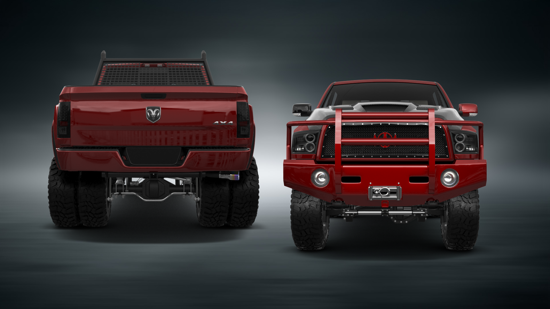 Dodge Ram 3500 4 Door Truck 2014