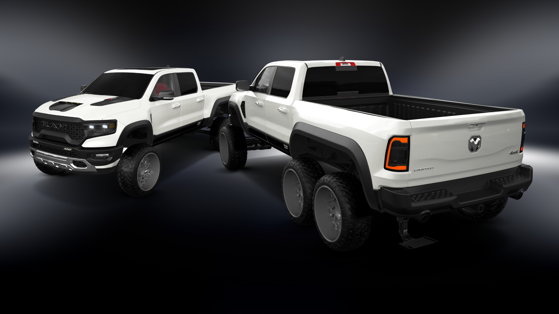 Dodge Ram Hennessey Mammoth 6X6 Truck 2021 tuning