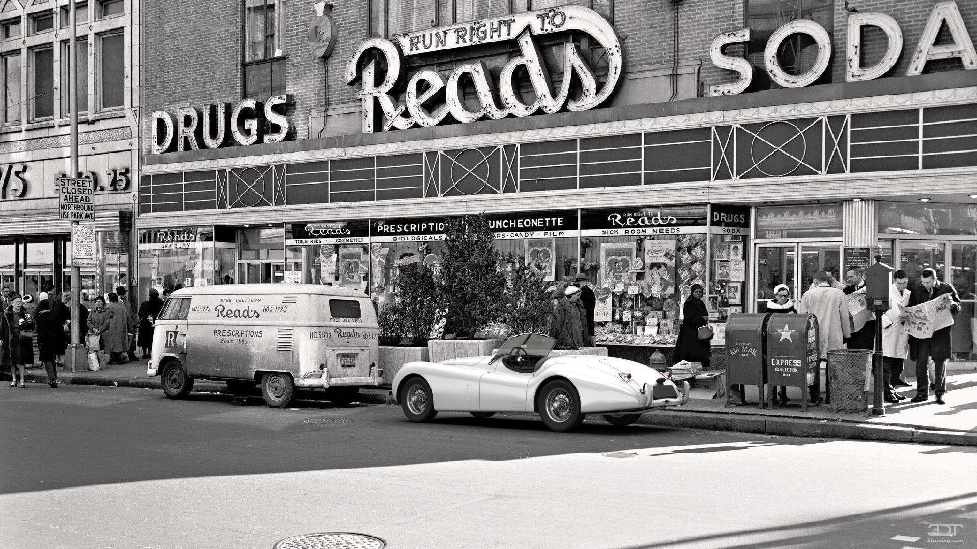 Jaguar XK120 Convertible 1954 Imagens