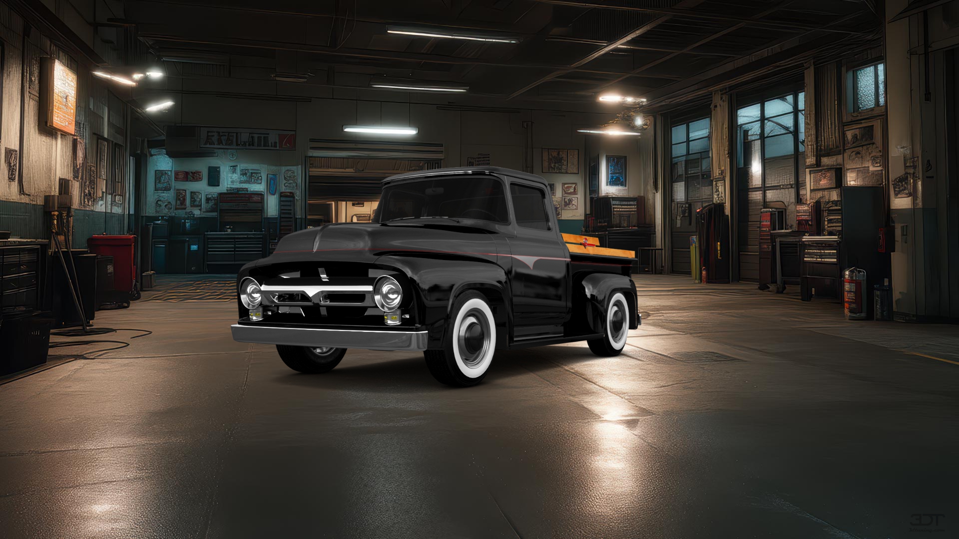 Ford F-100 2 Door truck 1956 tuning