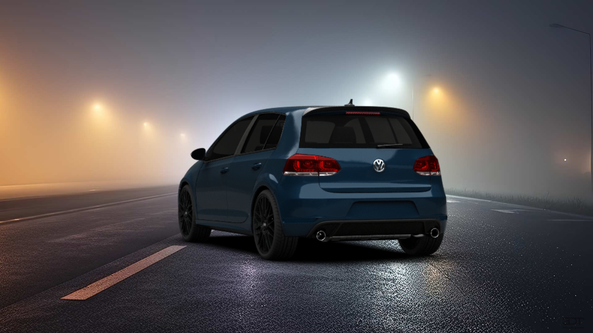 Volkswagen Golf 6 5 Door Hatchback 2011 tuning