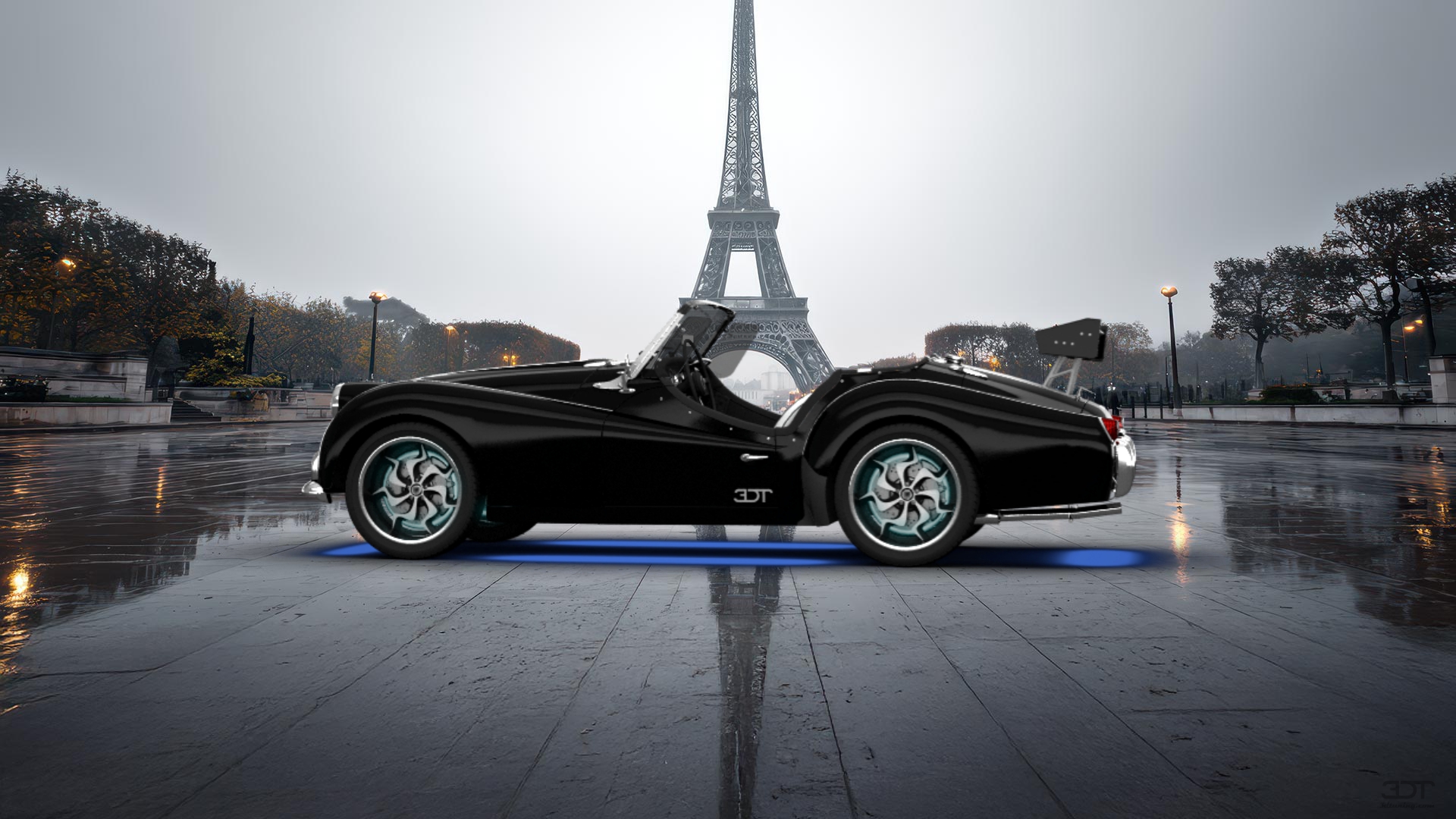 Triumph TR3B Coupe 1962 tuning