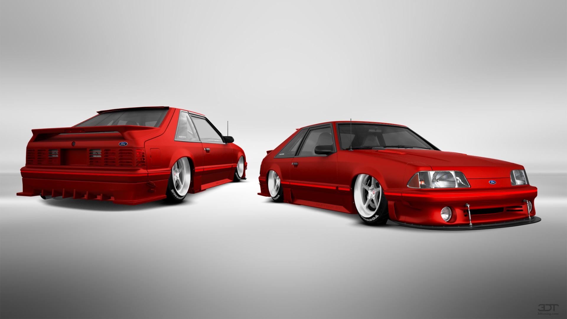 Ford Mustang 3 Door Hatchback 1988 tuning