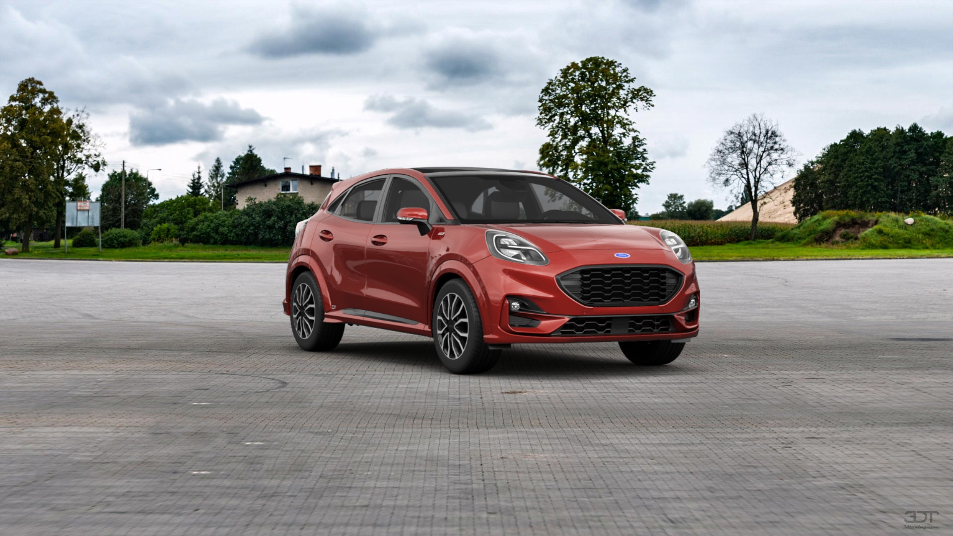 Ford Puma 5 door compact SUV 2020 tuning