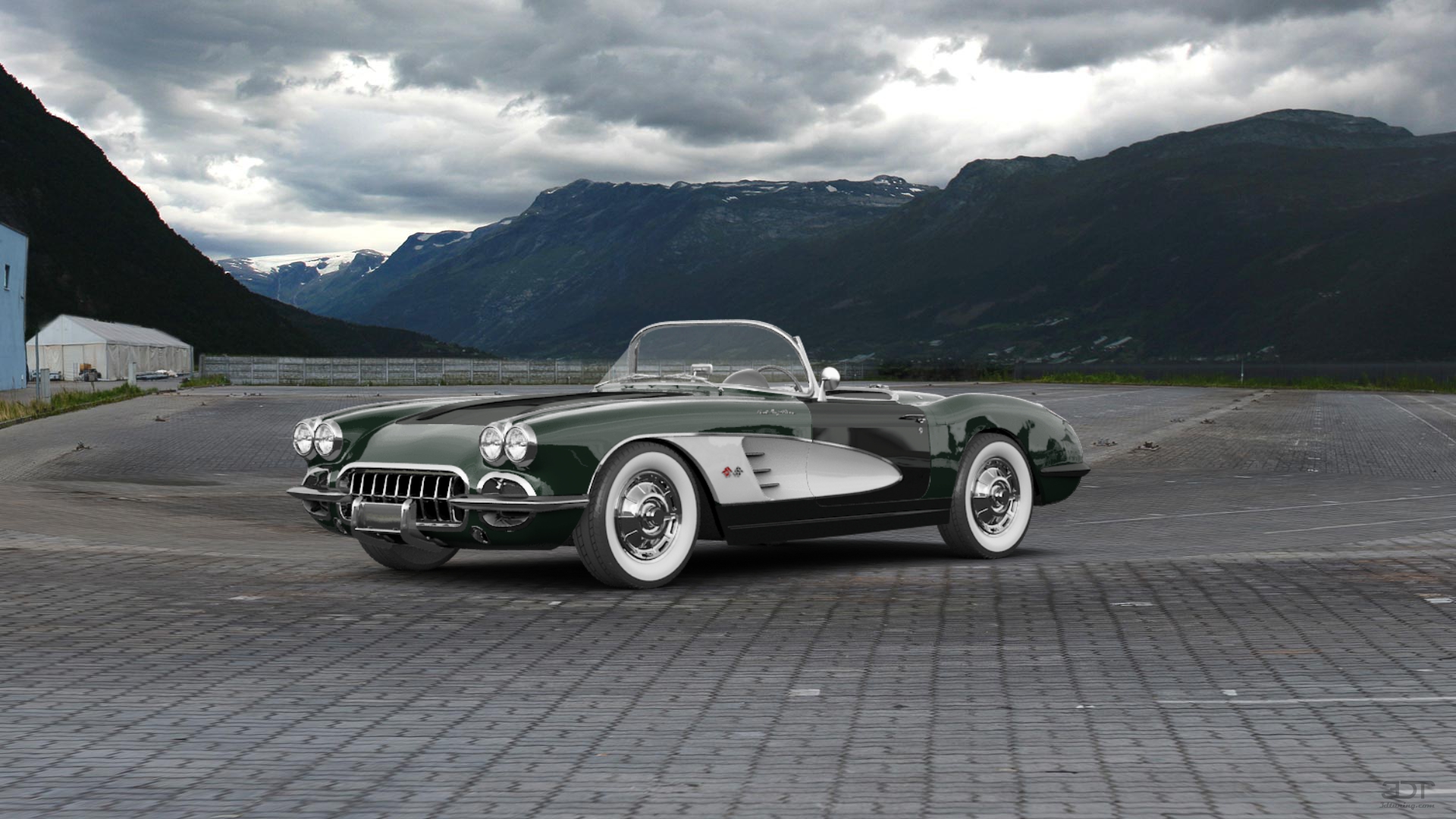 Chevrolet Corvette Convertible Coupe 1958 tuning