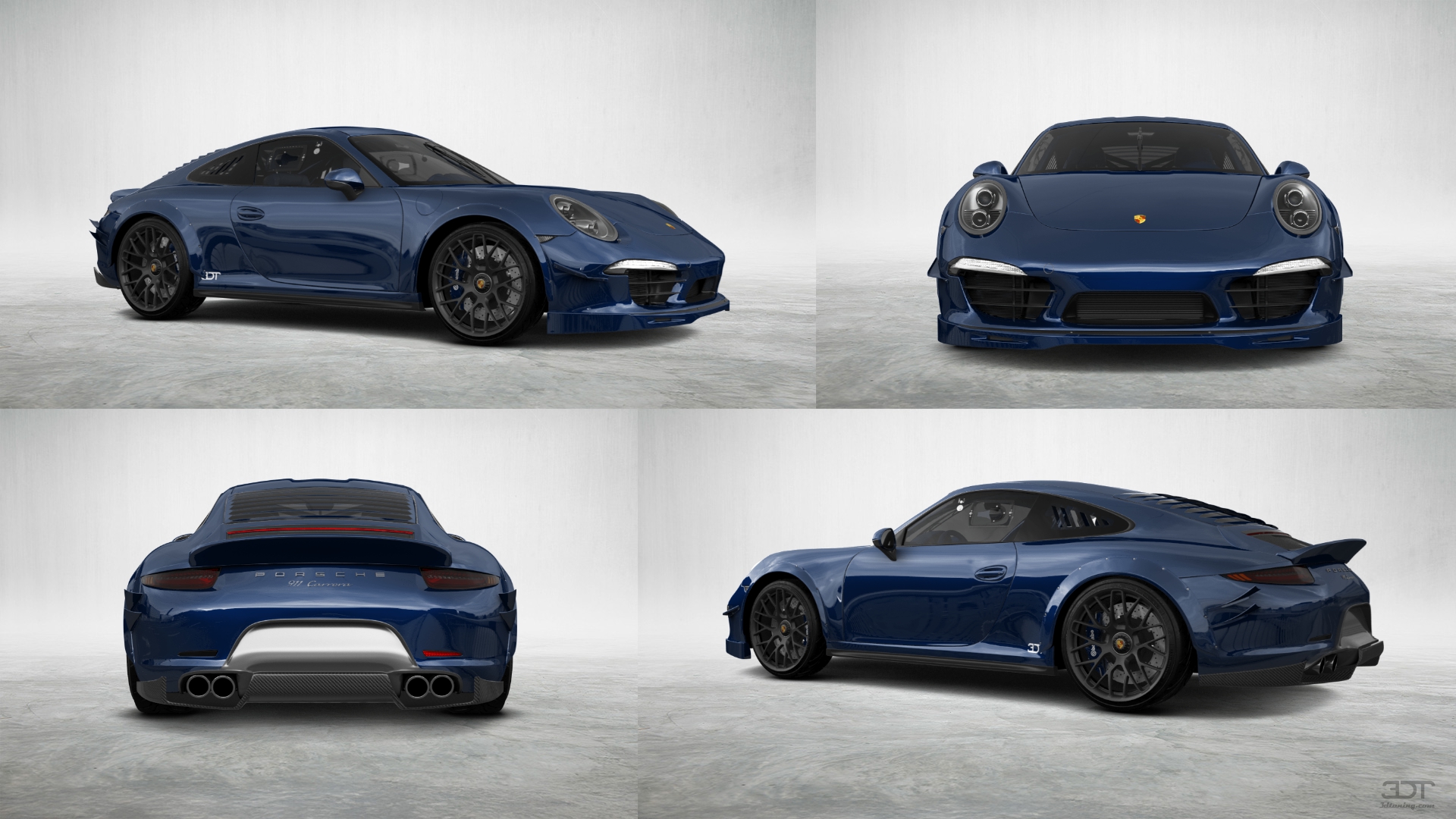 Porsche 911 Carrera 2 Door Coupe 2011 tuning