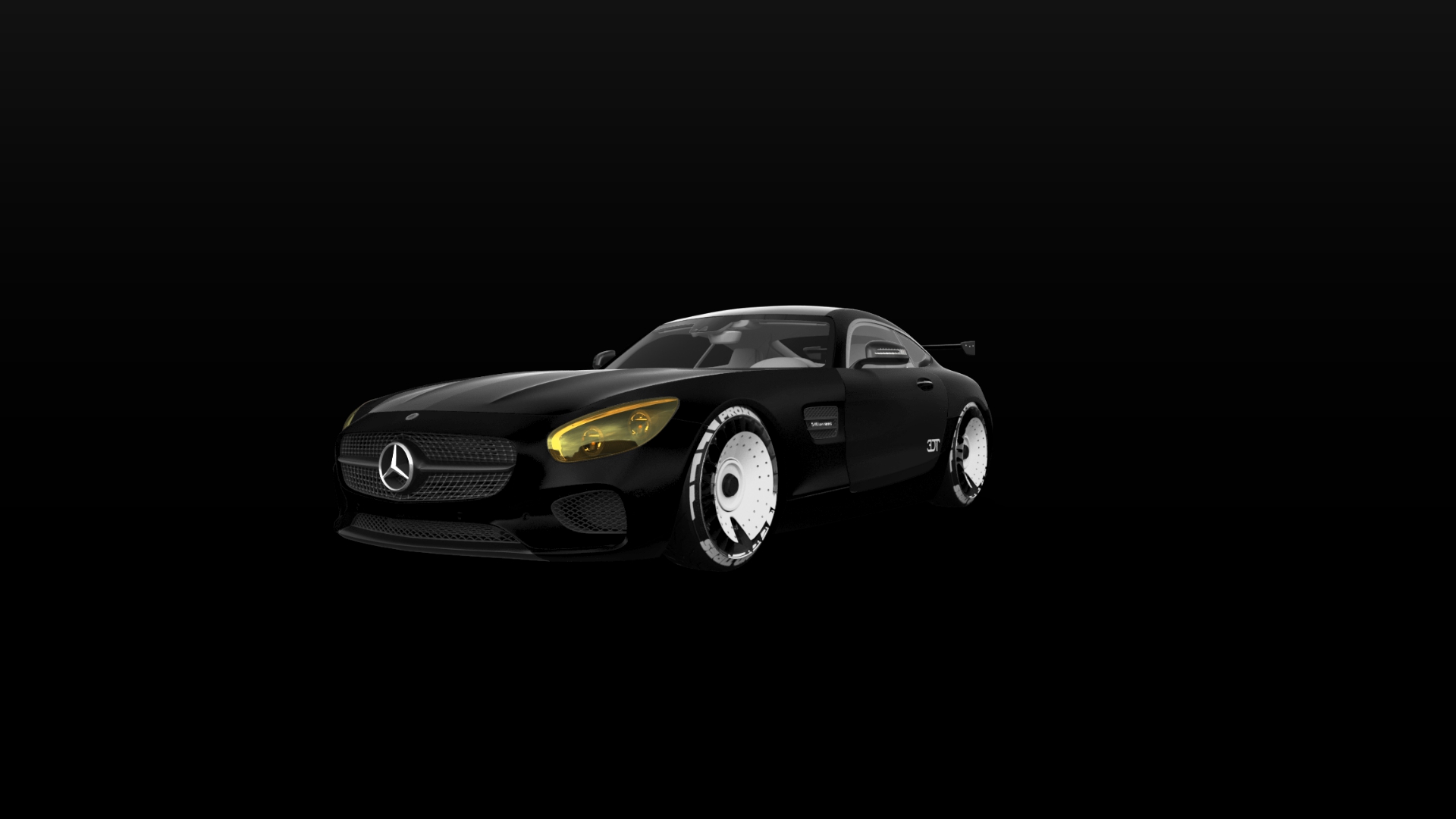 Mercedes AMG GT 2 door fastback coupe 2015 tuning