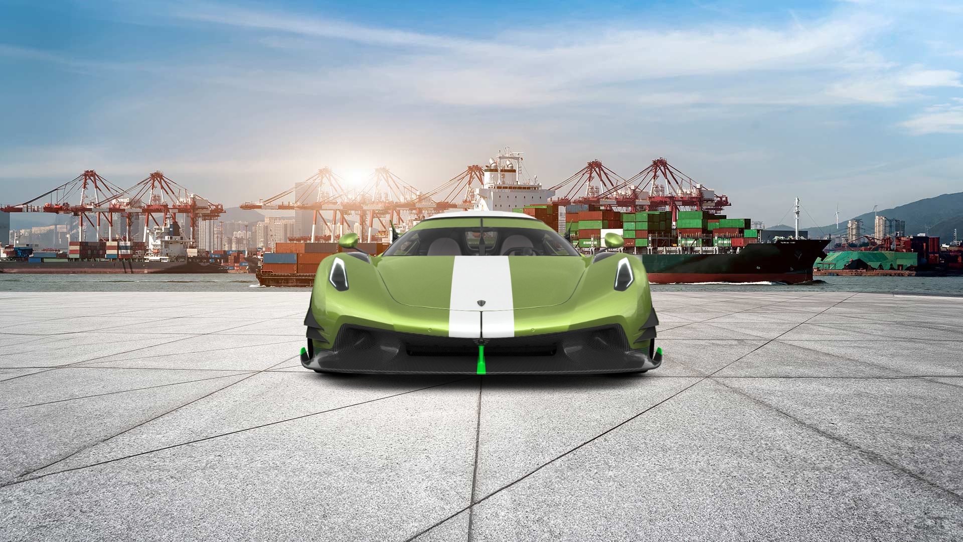 Koenigsegg Jesko 2 door targa top 2020
