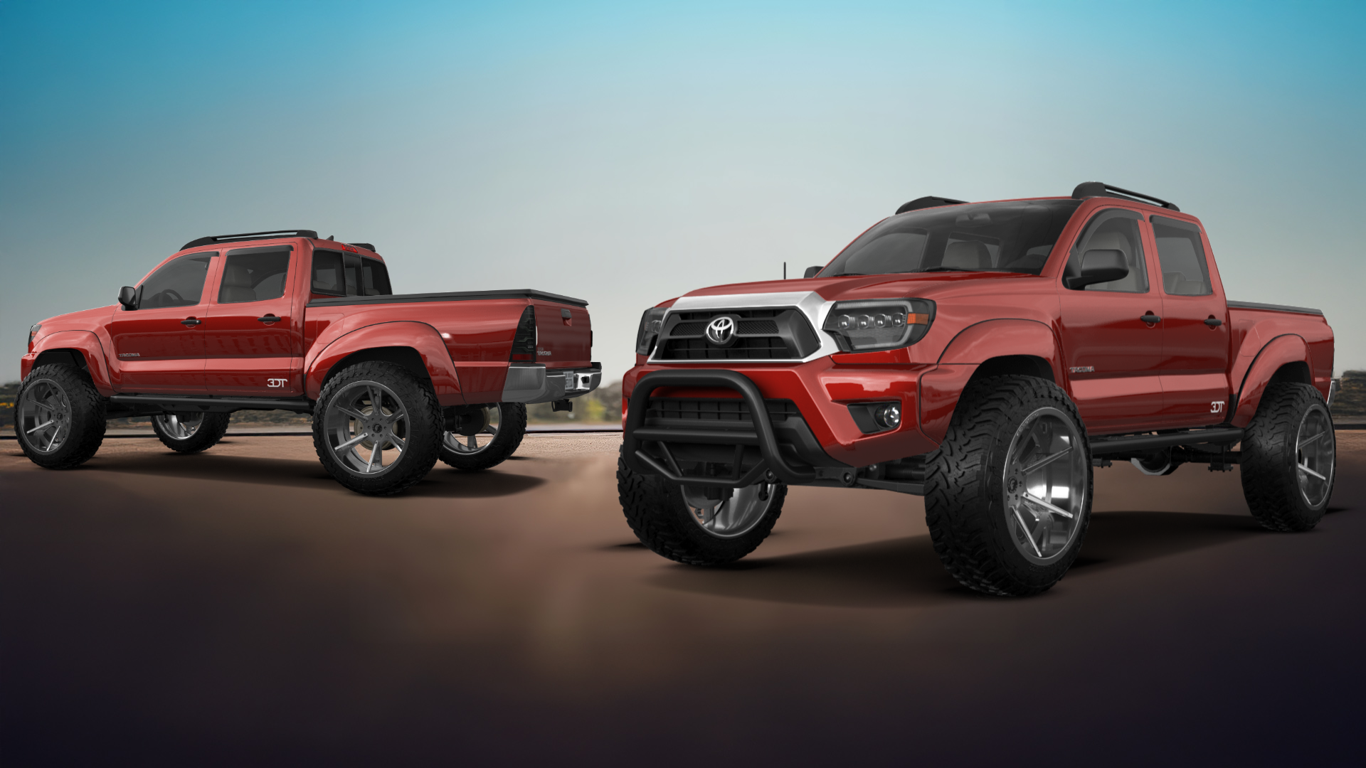 Toyota Tacoma Crew Cab 5.1 ft box 4 Door pickup truck 2012 tuning